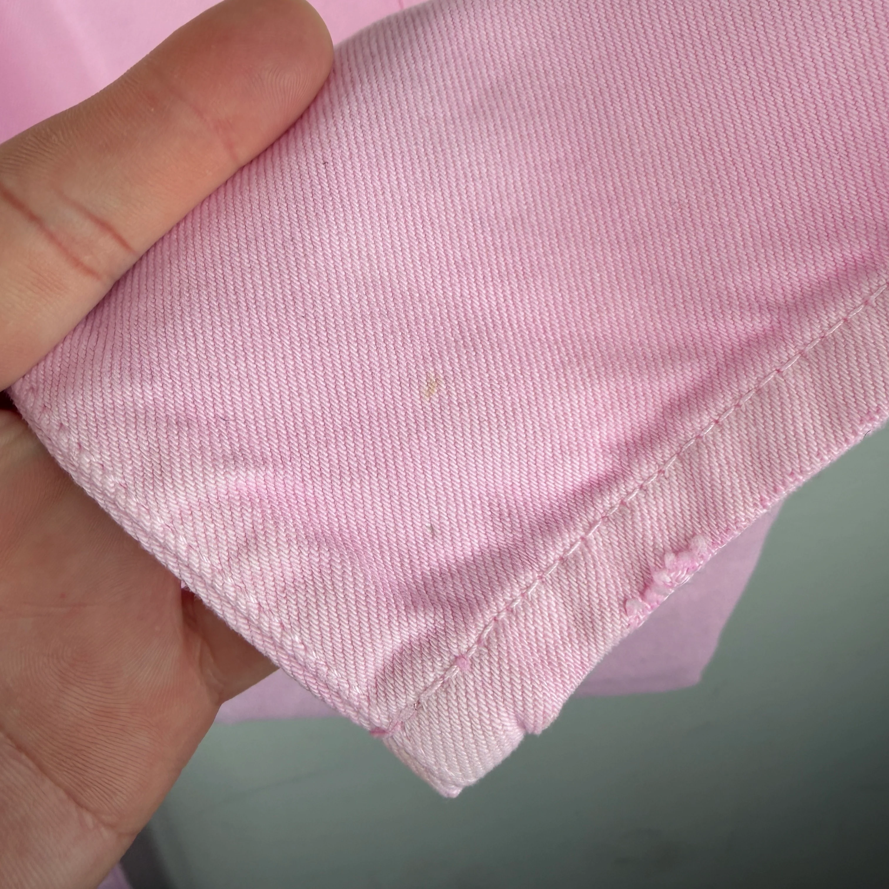 Prada Pastel Pink Classic Fit Jeans - Image 11