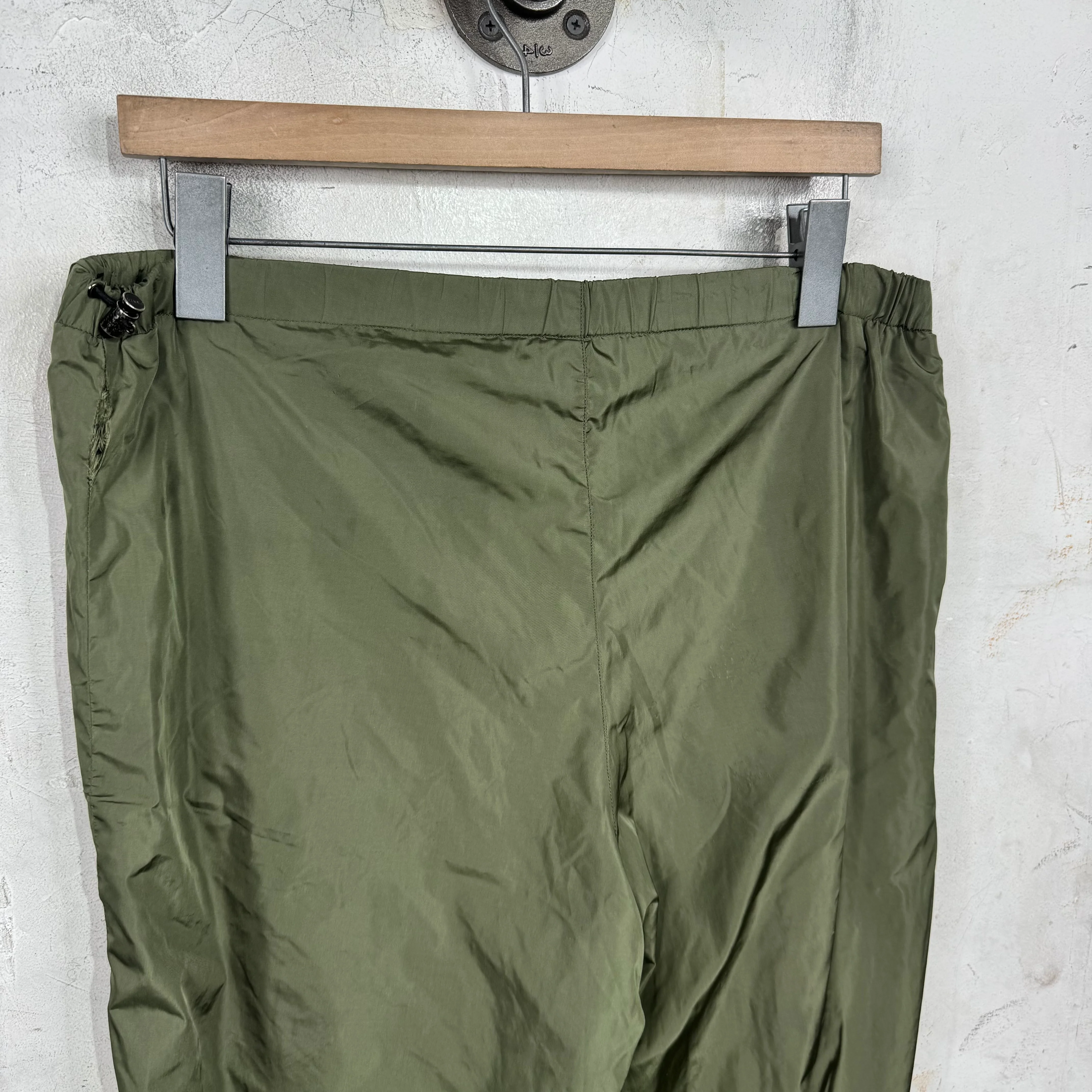 Prada Green Windbreaker Pants - Image 14