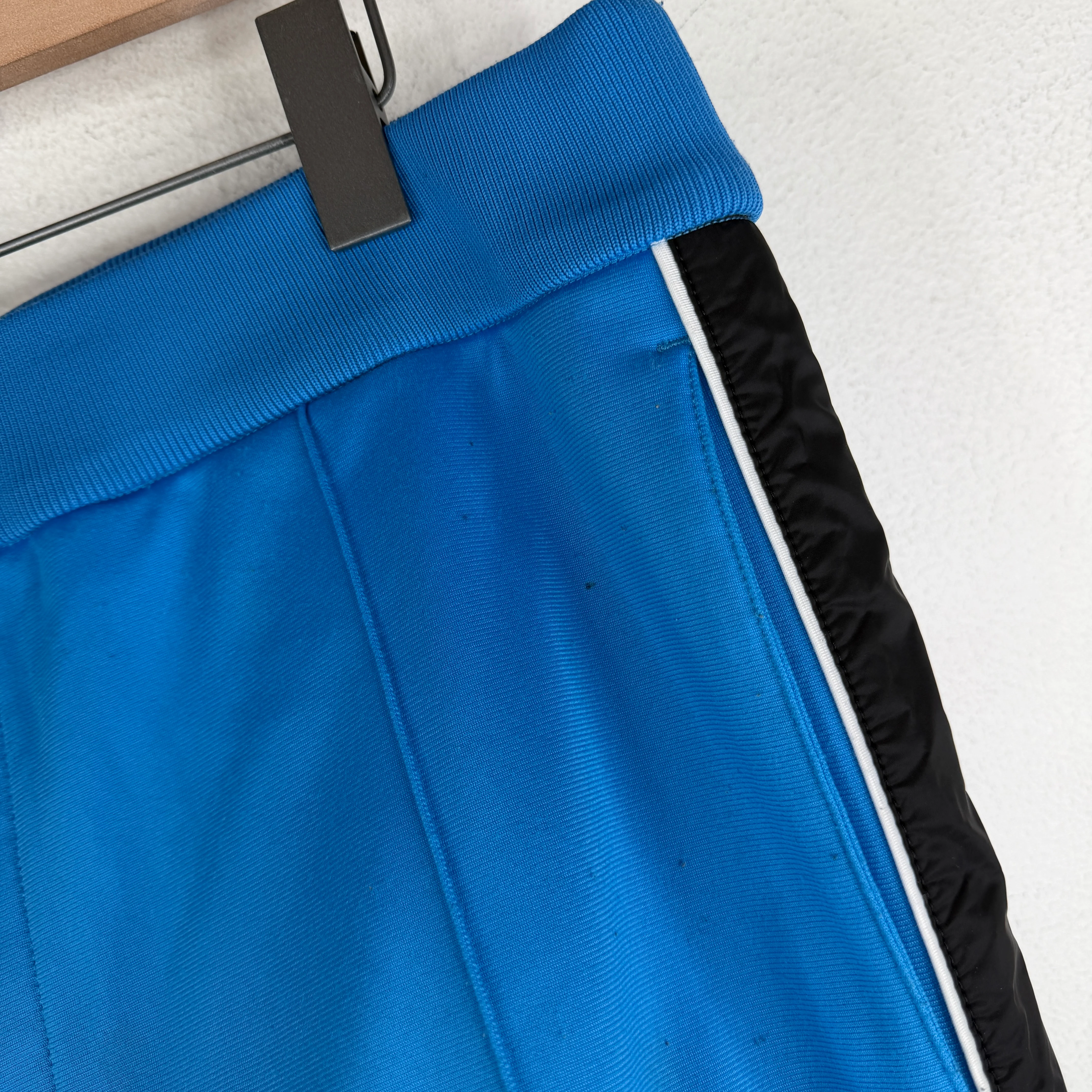 Prada Light Blue Side Stripe Track Pants - Image 6