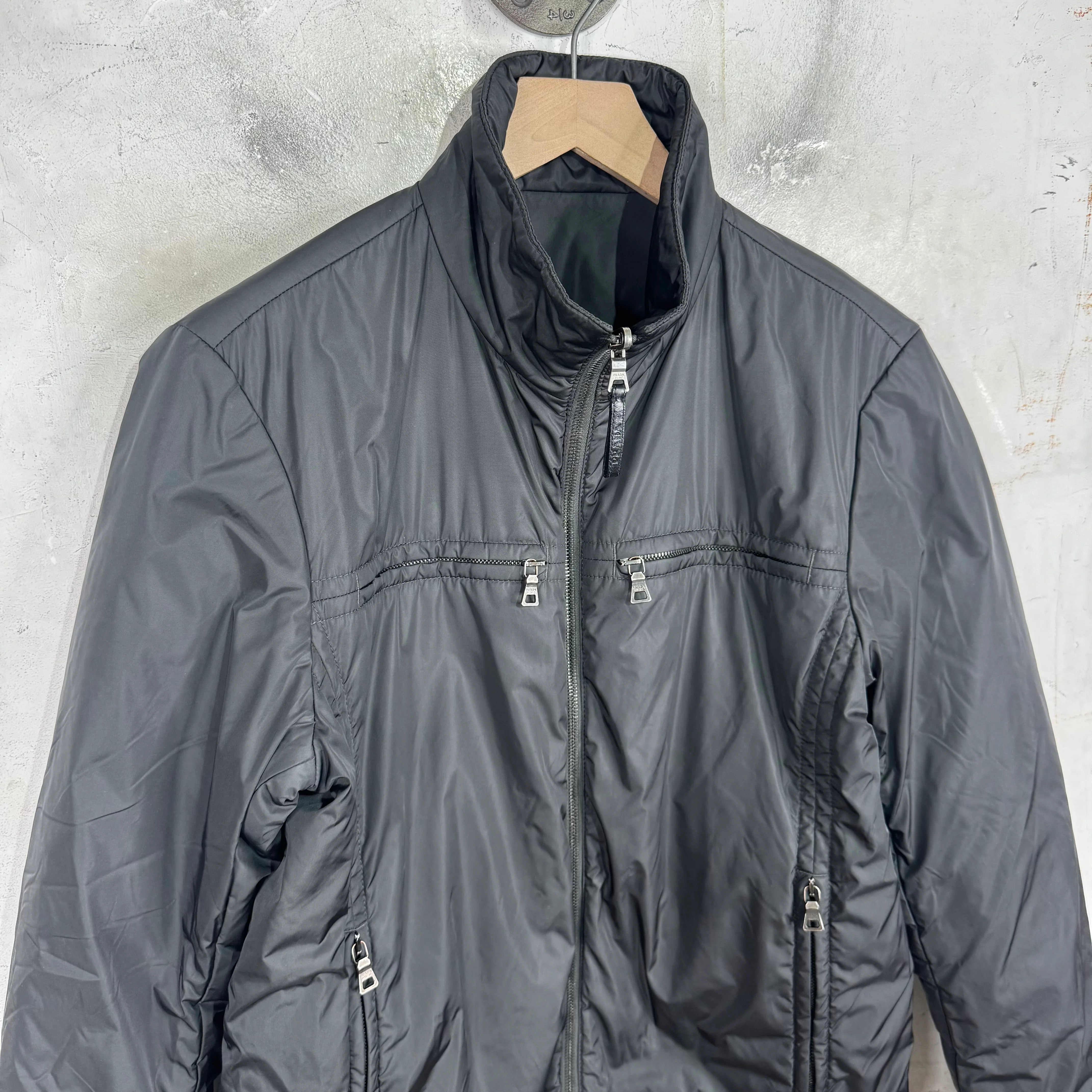 Prada Light Padded Reversible Jacket - Image 11