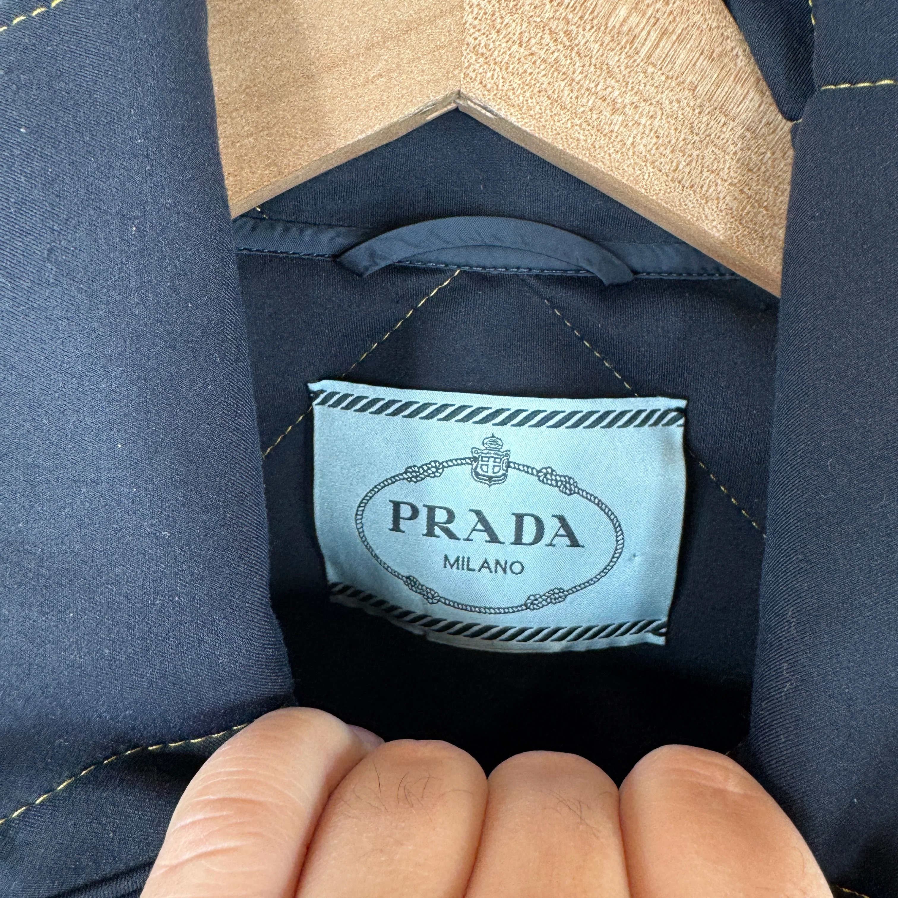 Prada Cropped Quilted Jacket - Image 18