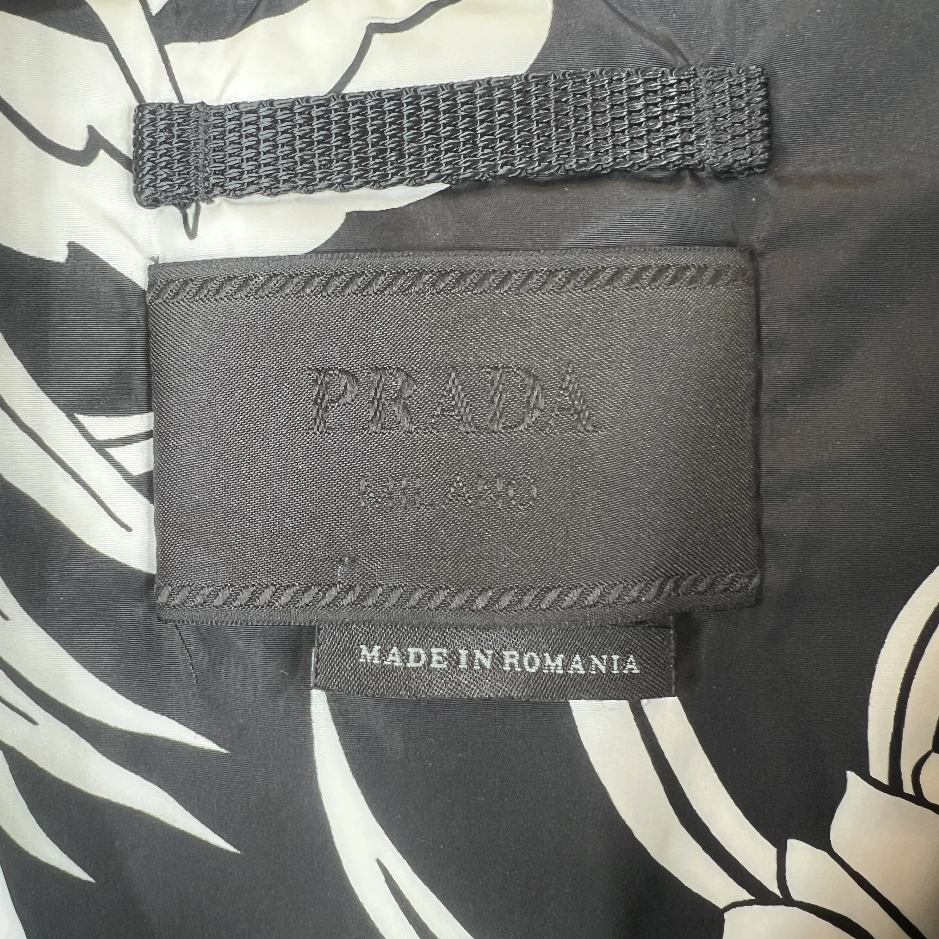 Prada Floral Flame Puffer Jacket - Image 3