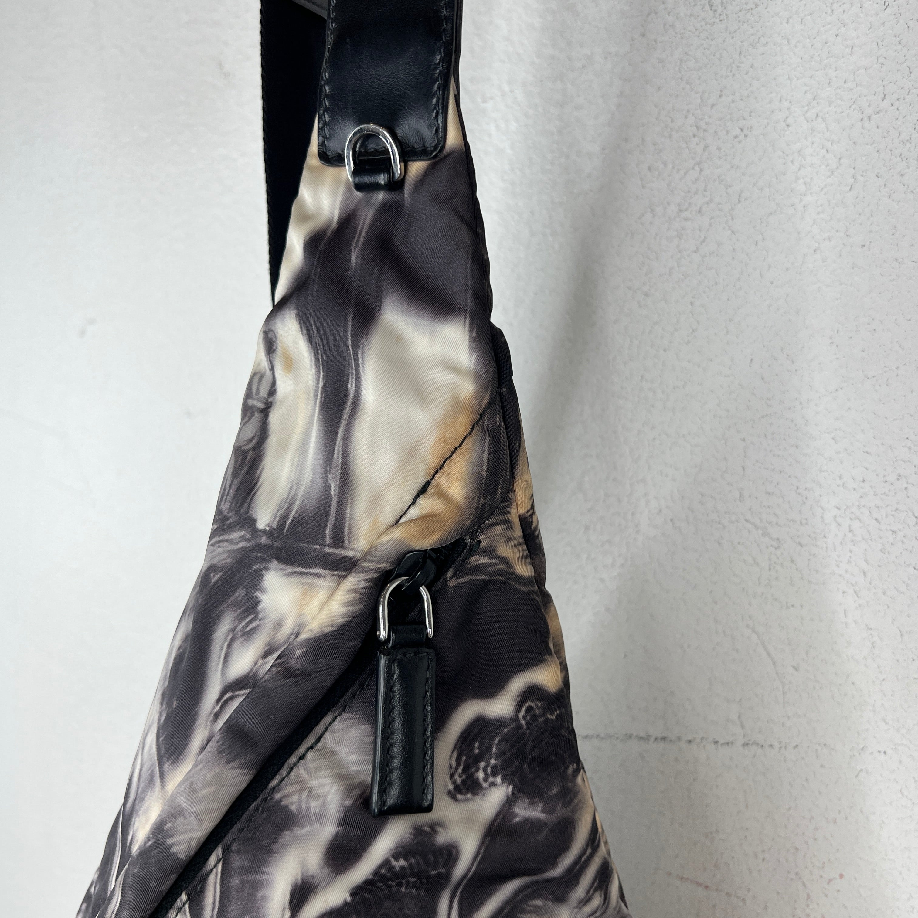 Prada Re Nylon Printed Sling Bag - Image 4