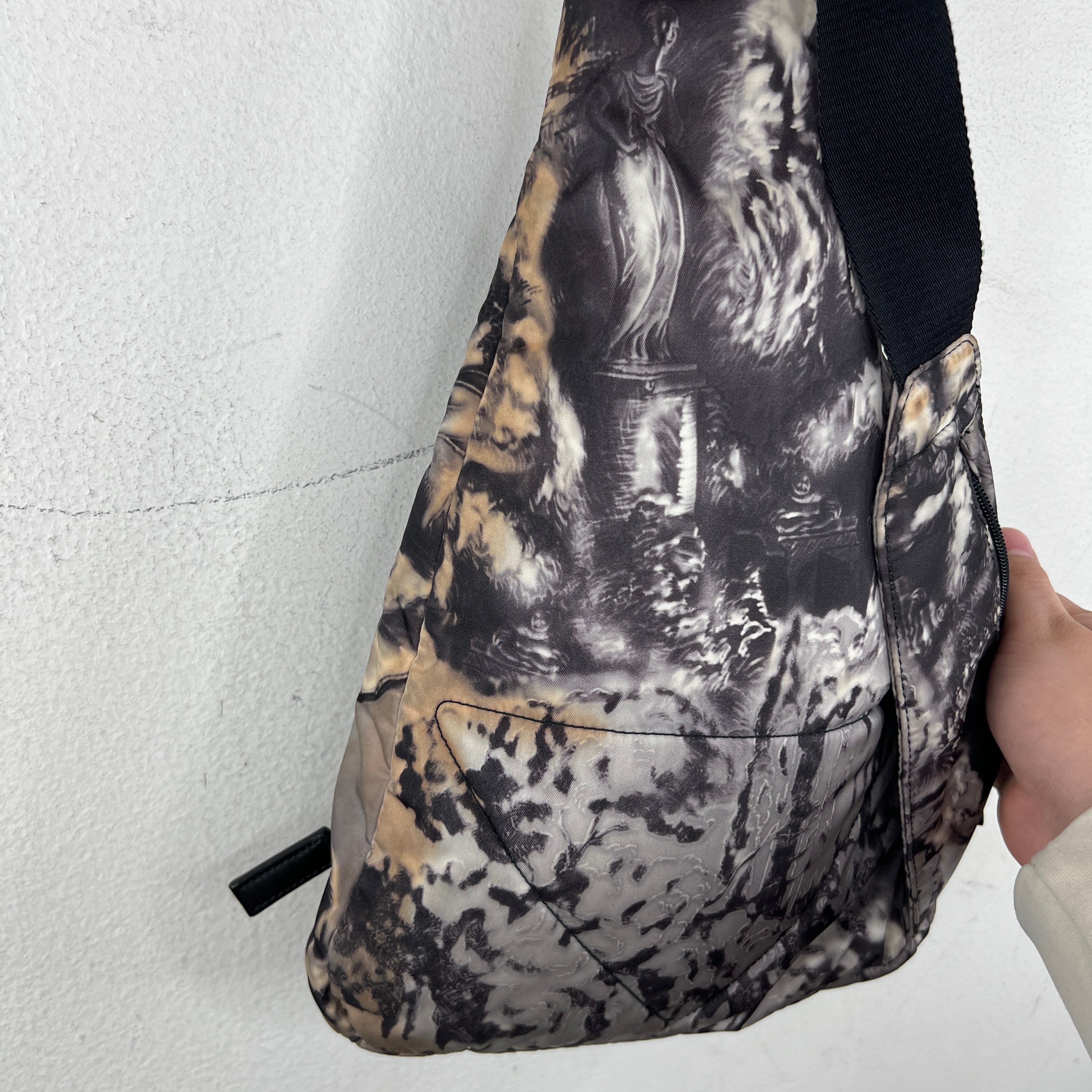 Prada Re Nylon Printed Sling Bag - Image 7