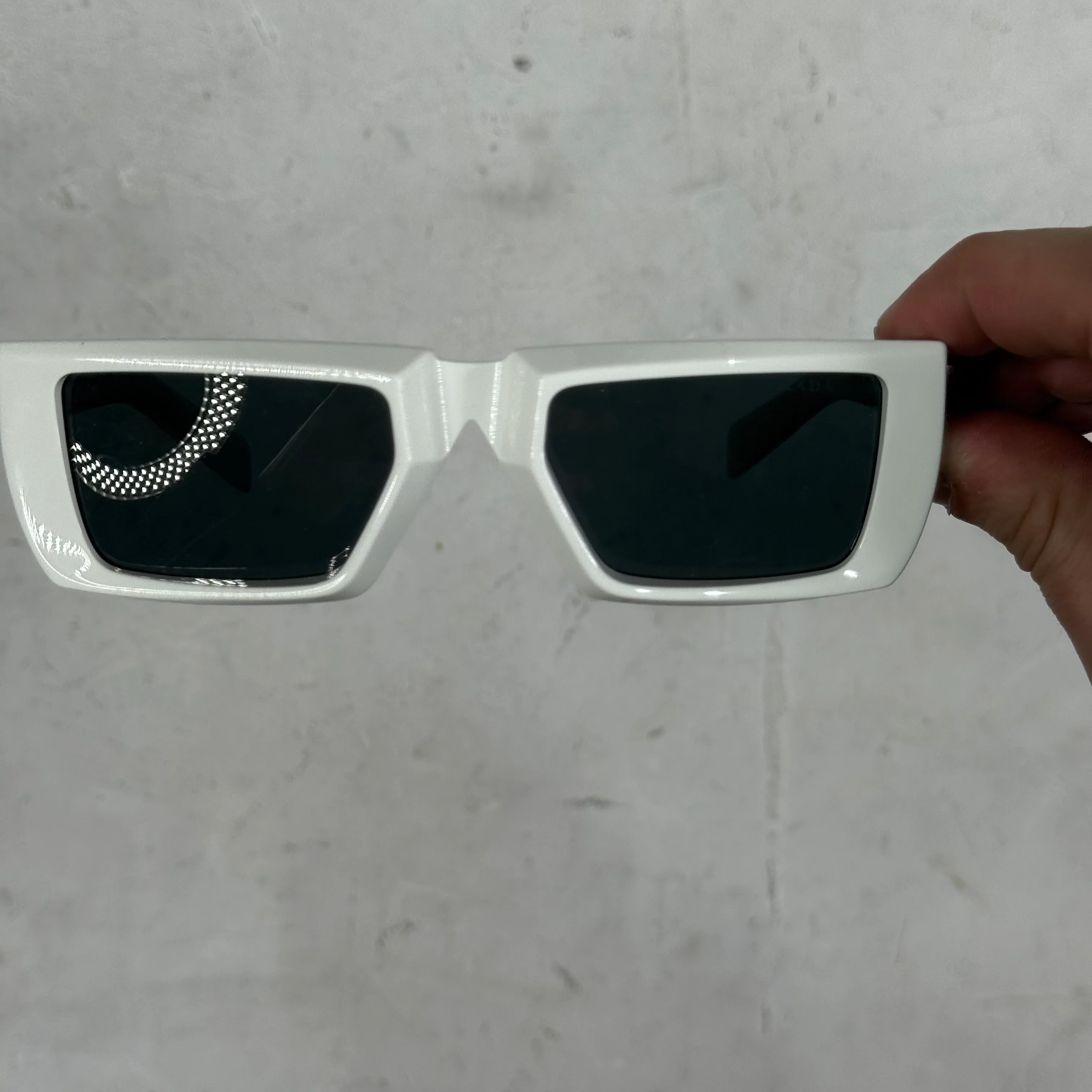 Prada Rectangular 24YS Runway Sunglasses - Image 2