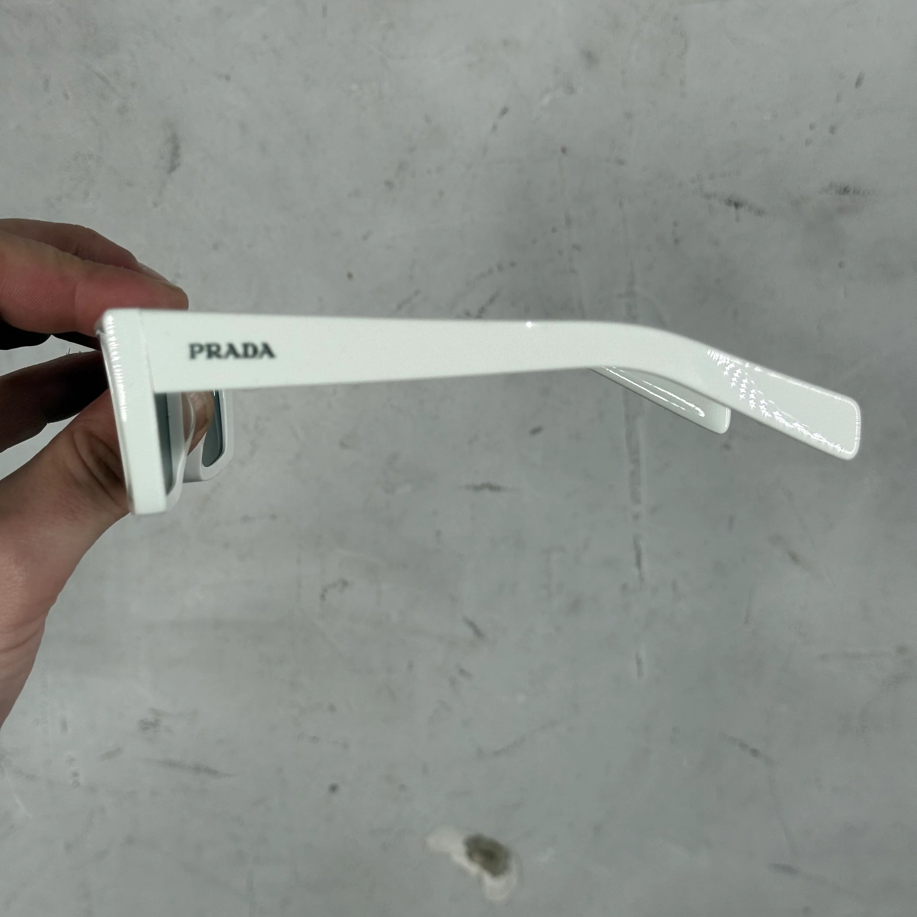 Prada Rectangular 24YS Runway Sunglasses - Image 4