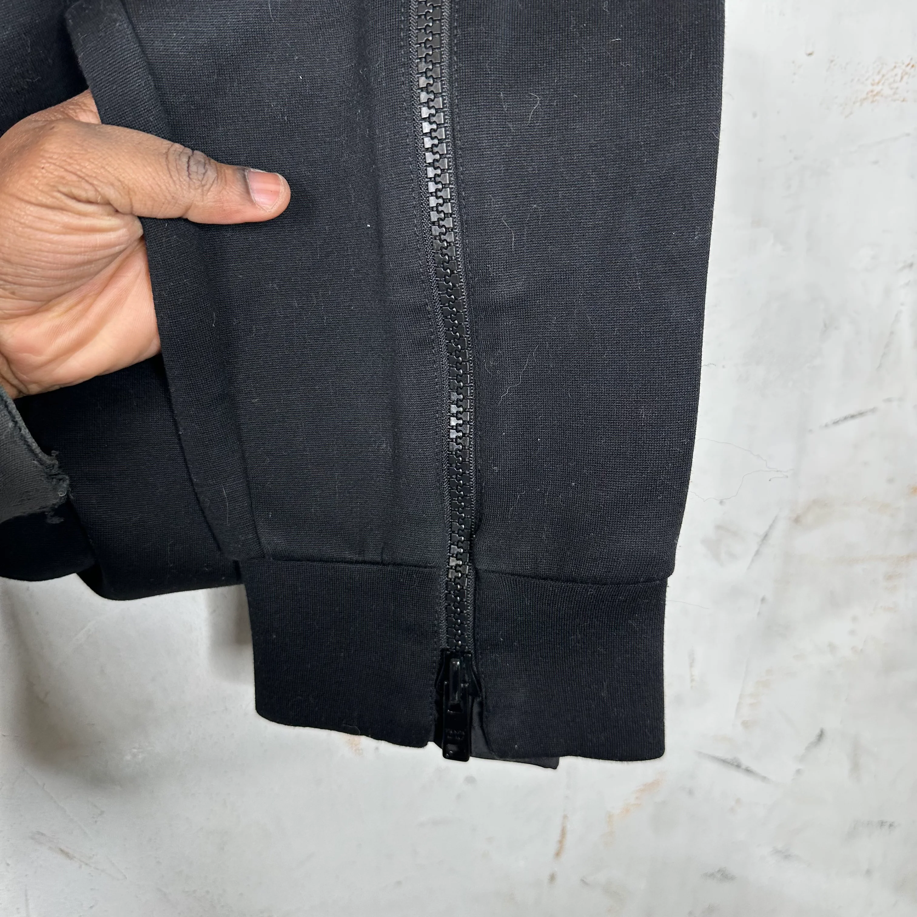 Prada Re-Nylon Leather Side Jogger Pants - Image 8