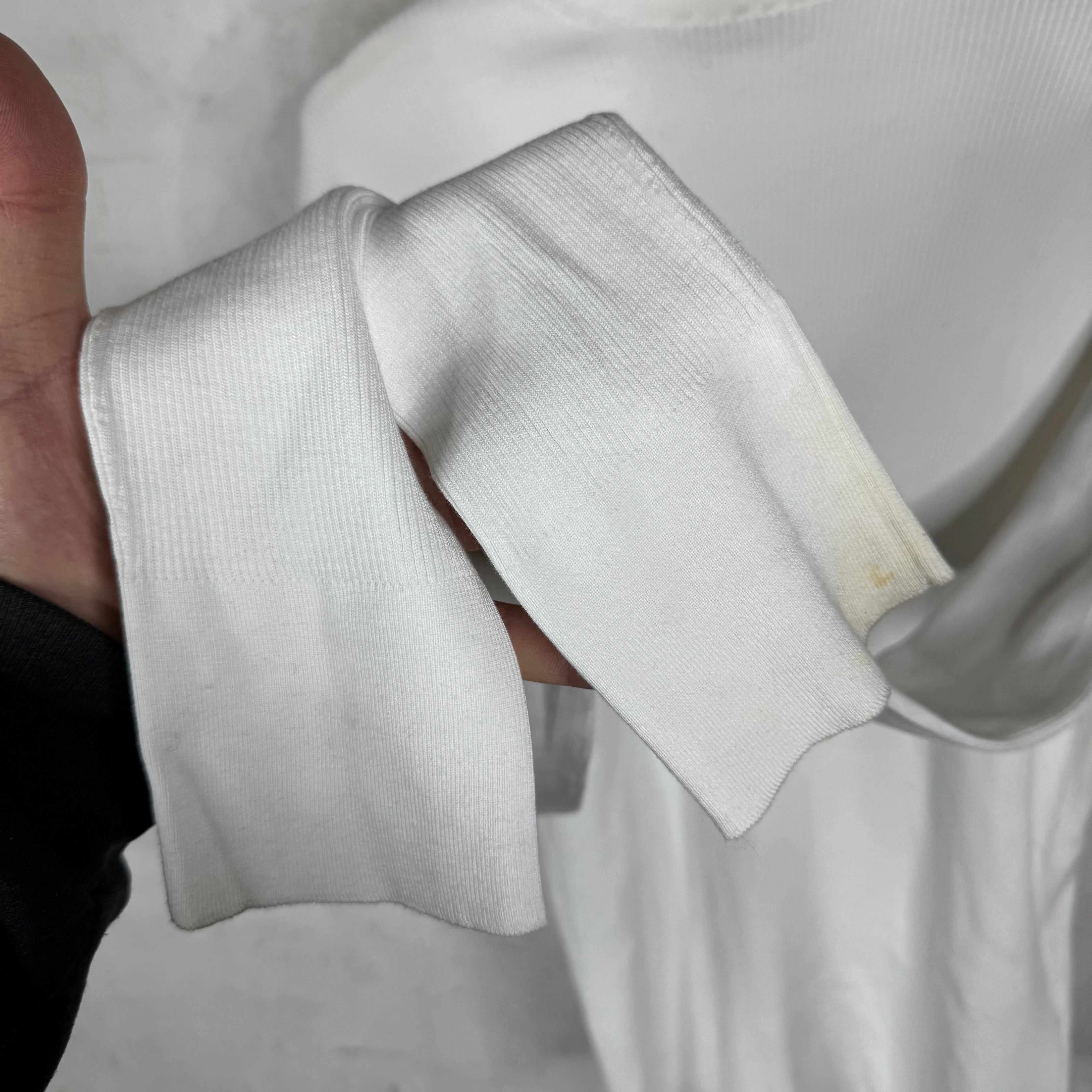 Prada Ribbed Mockneck Shirt - Image 5