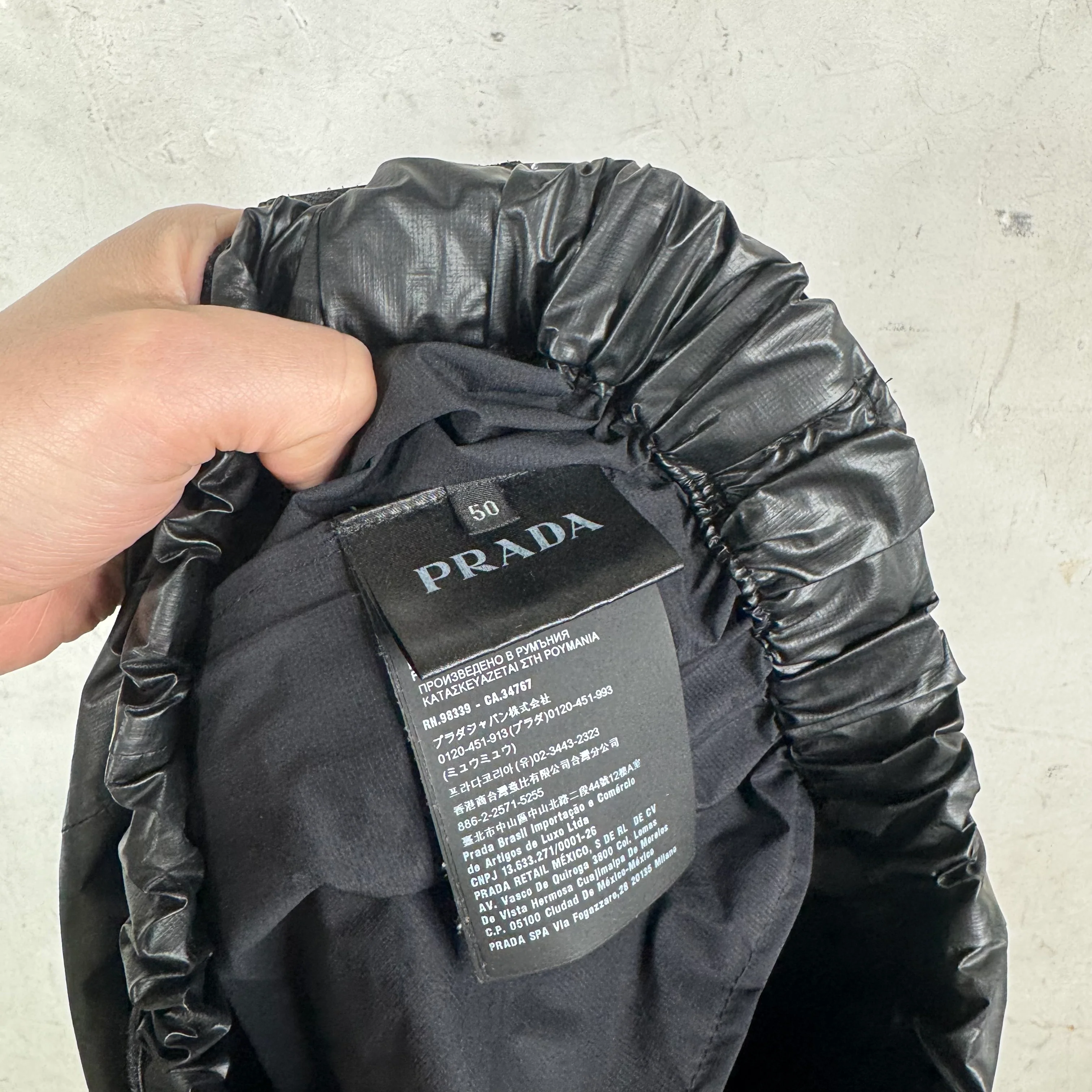 Prada Shiny Nylon Track Pants - Image 3