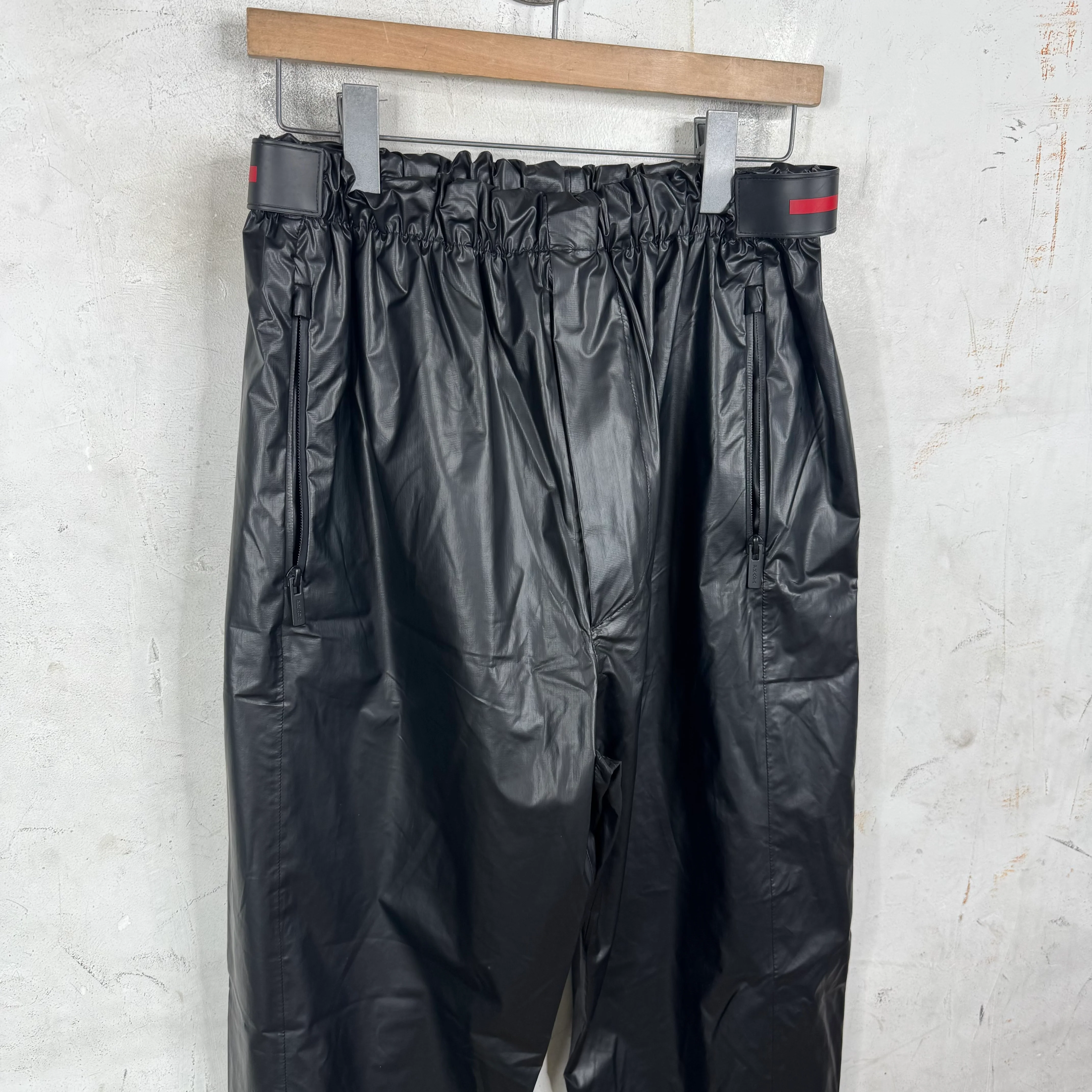 Prada Shiny Nylon Track Pants - Image 5