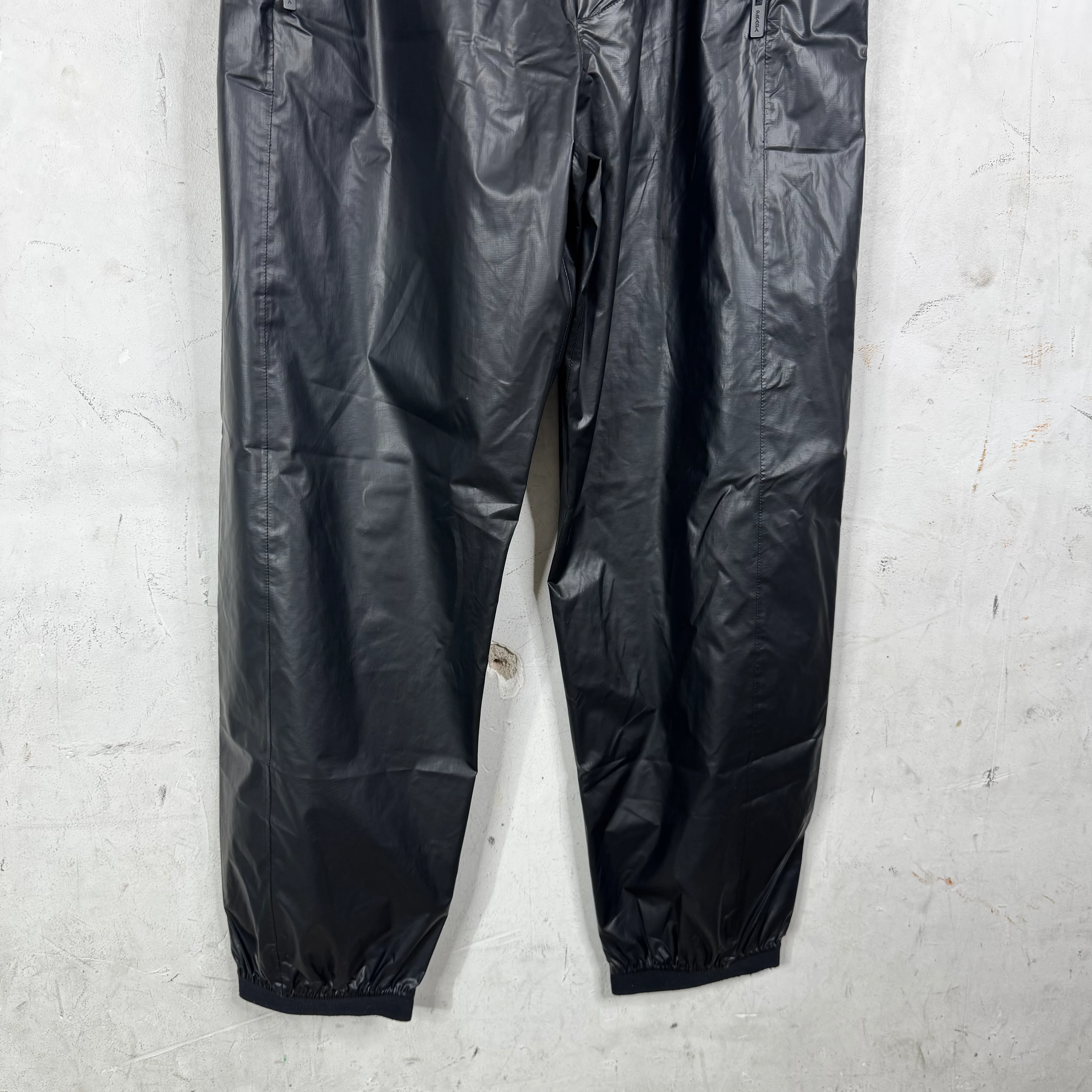 Prada Shiny Nylon Track Pants - Image 6