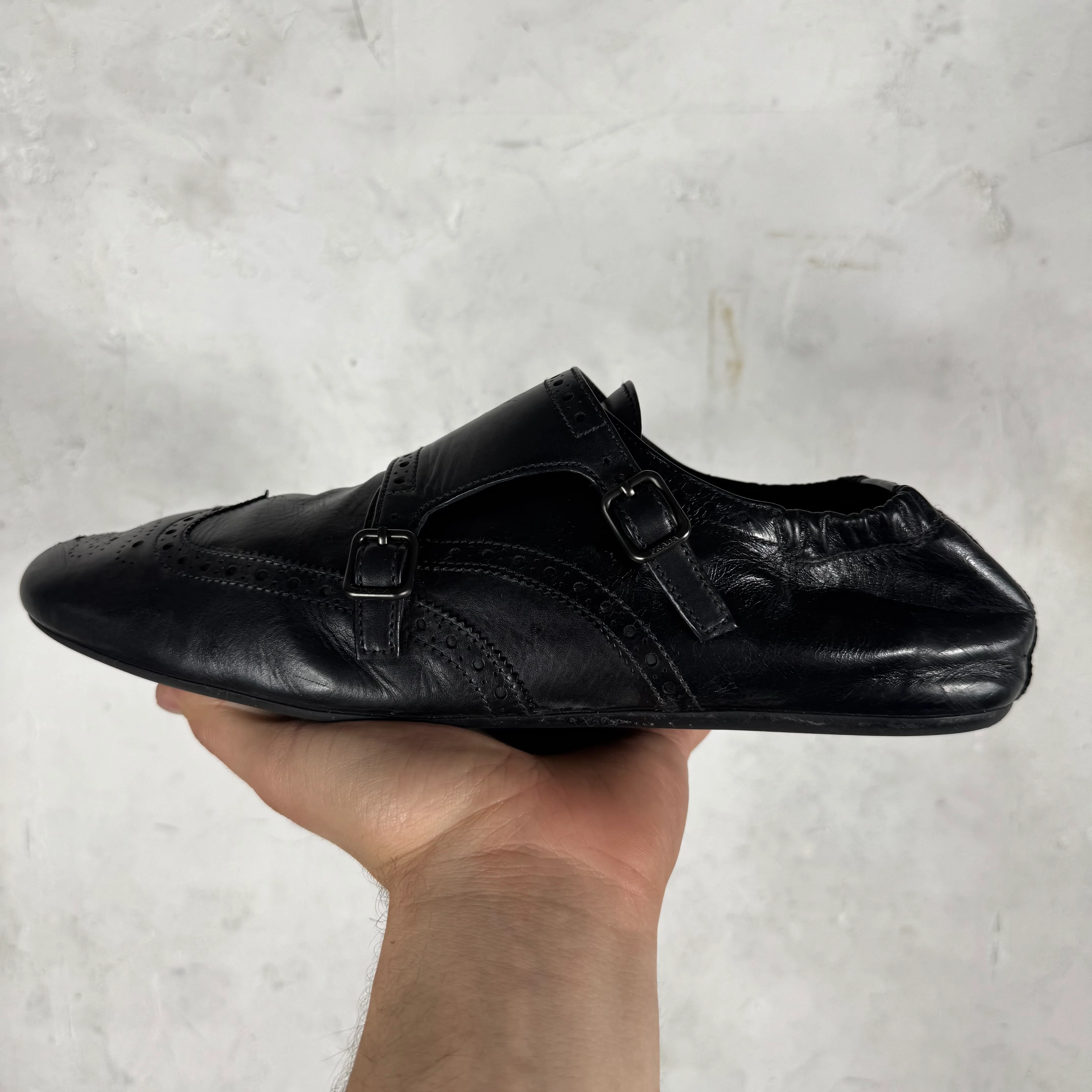 Prada Shuffle Double Monk Shoes - Image 7