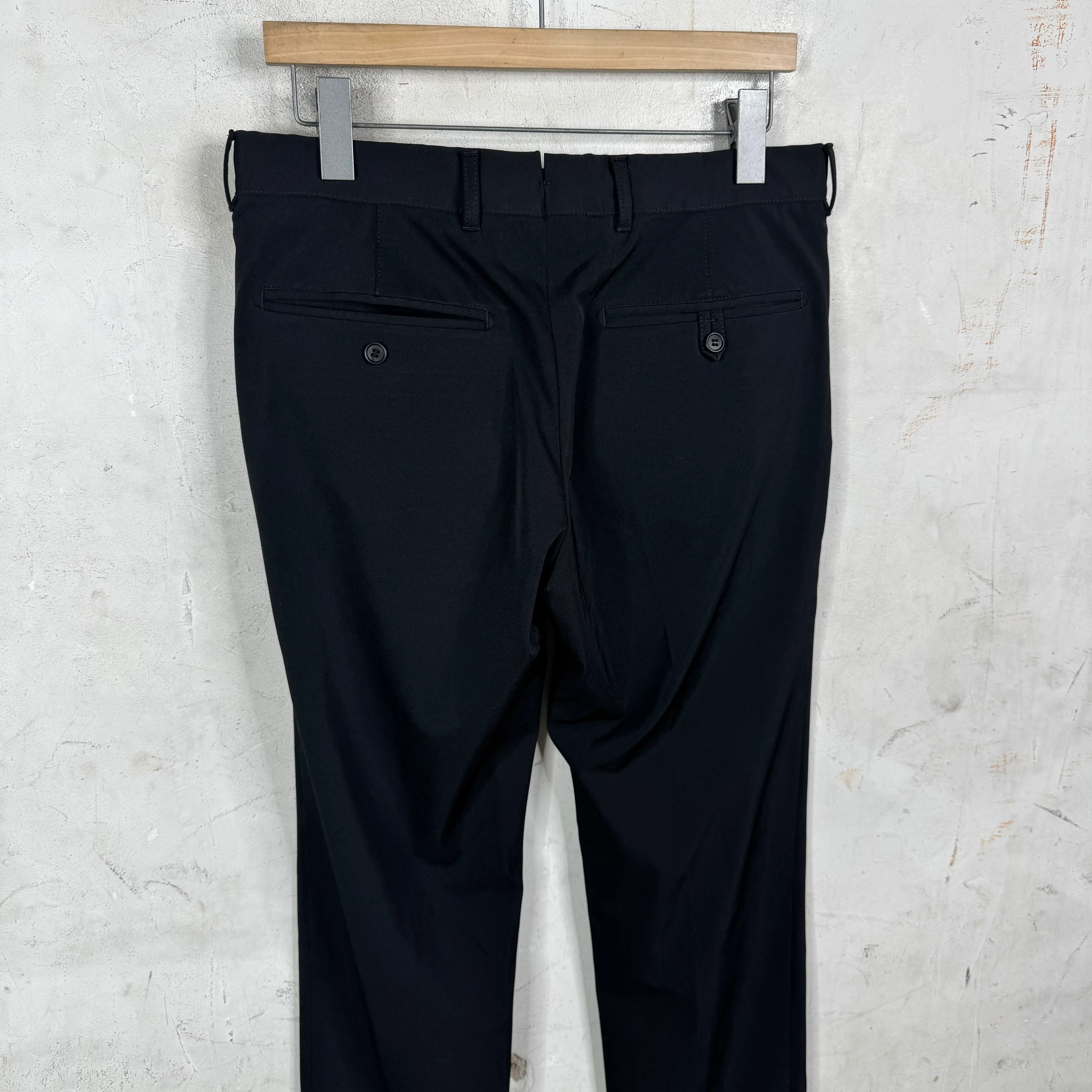 Prada Slim Black Trousers - Image 11
