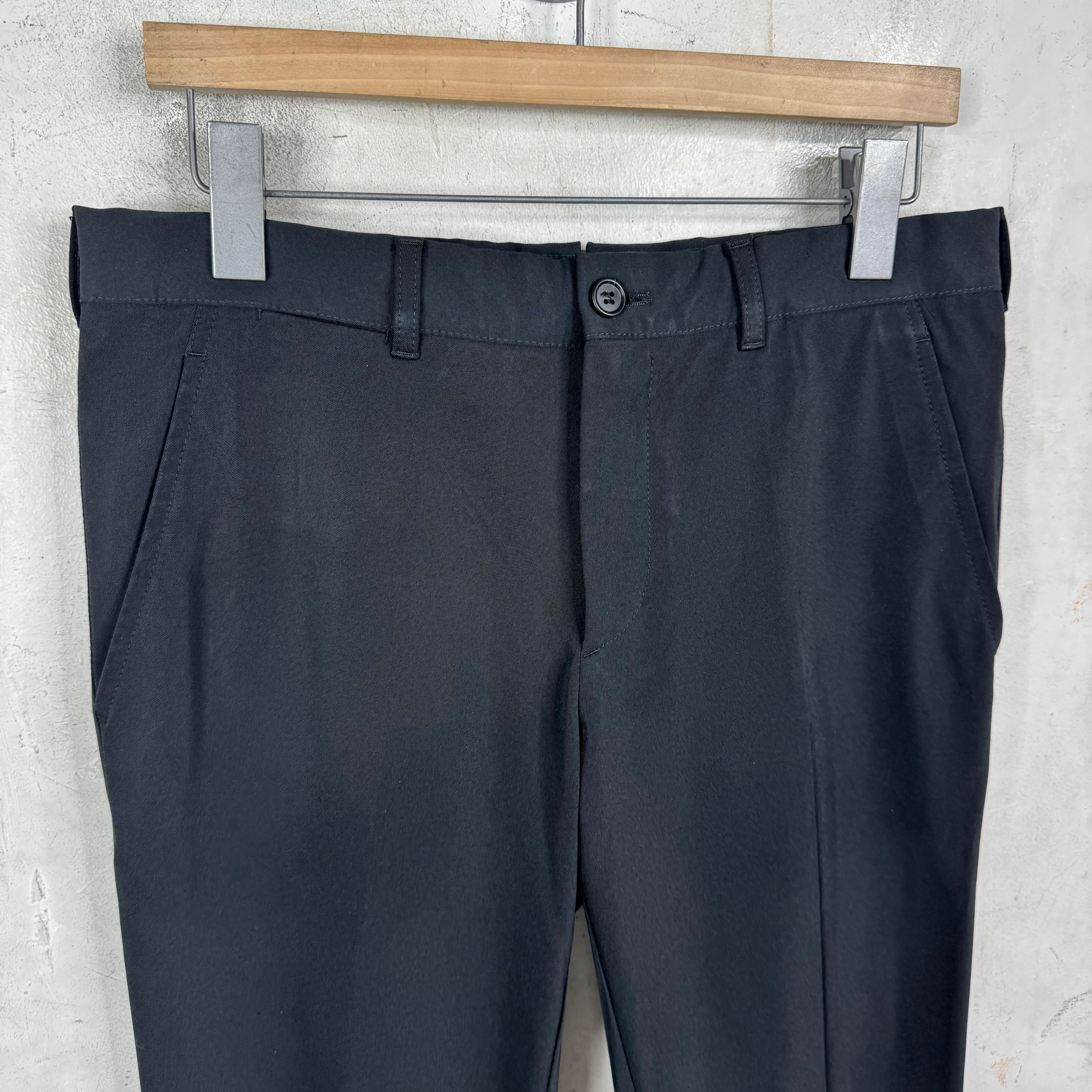 Prada Slim Black Trousers - Image 5