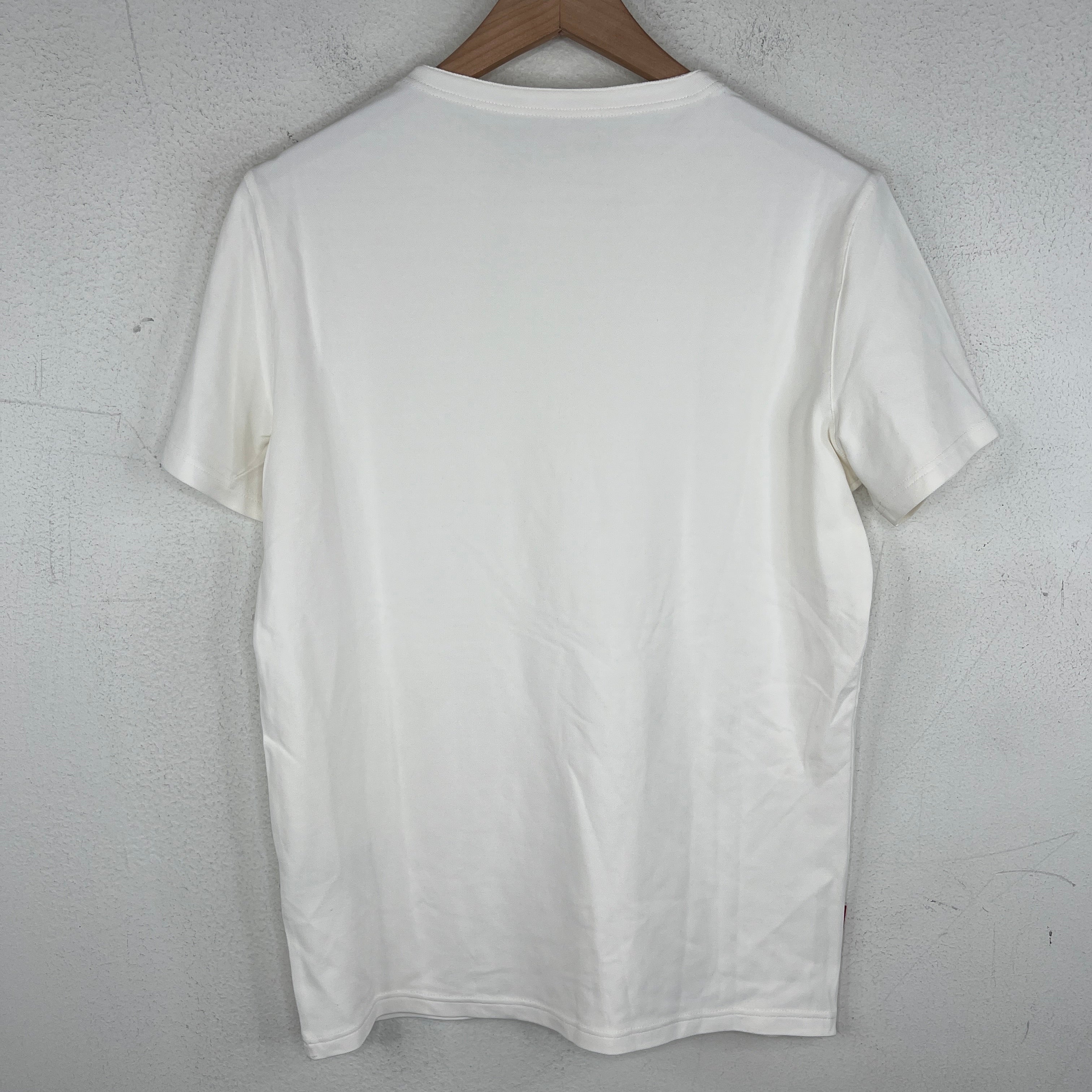 Prada White Zipper Detail T-Shirt - Image 2