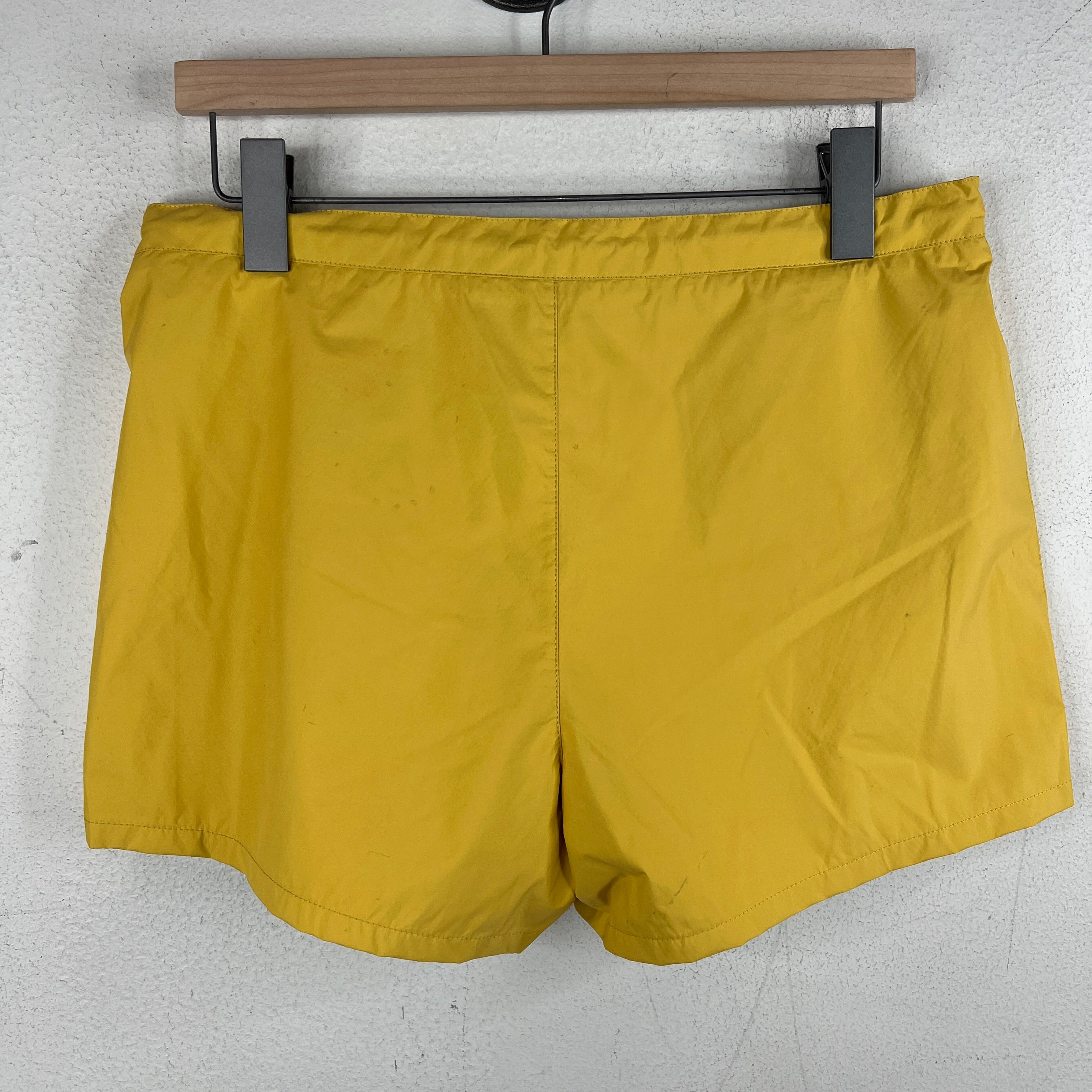 Prada Yellow Nylon Swim Shorts - Image 2