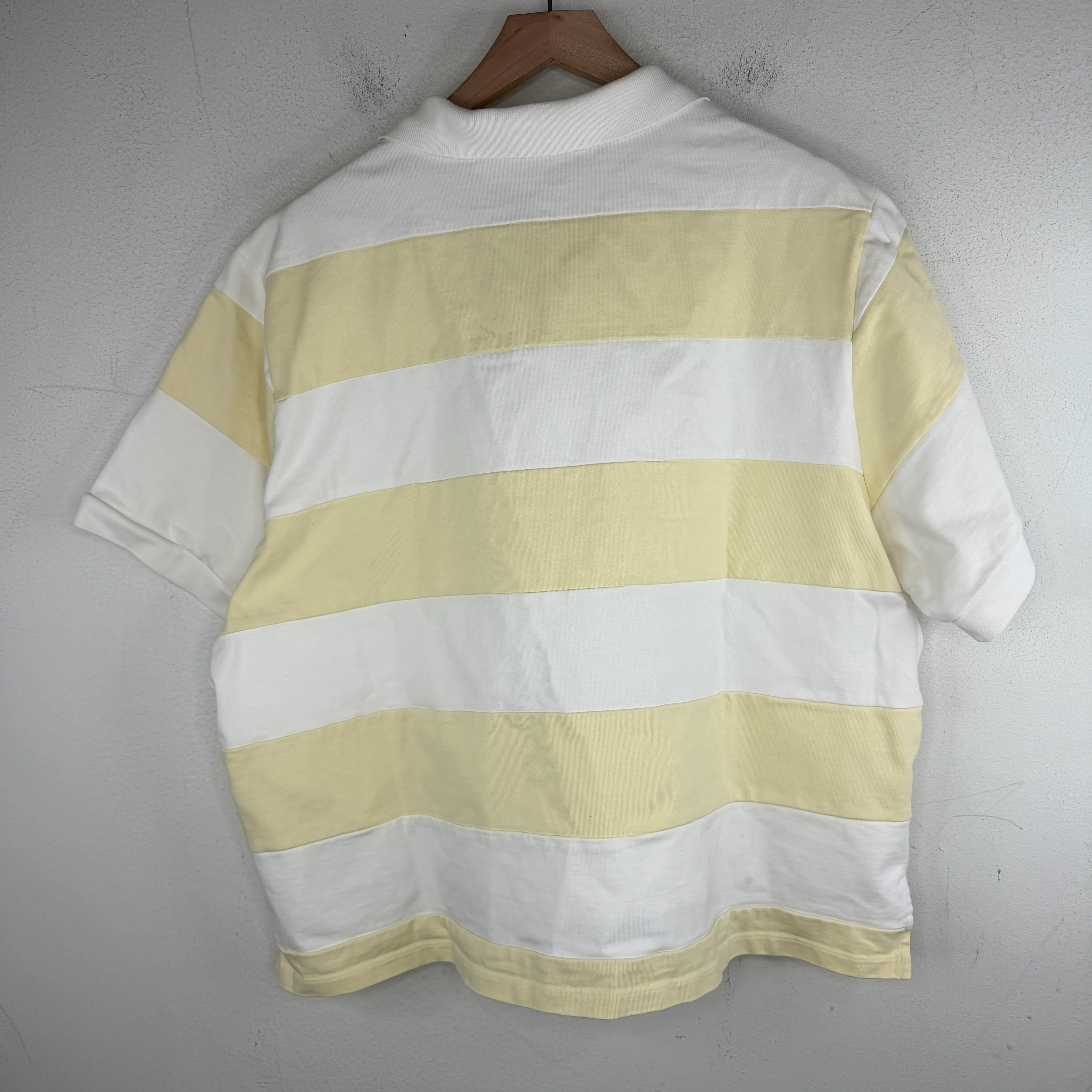 Prada Striped Panelled Polo T-Shirt - Image 2