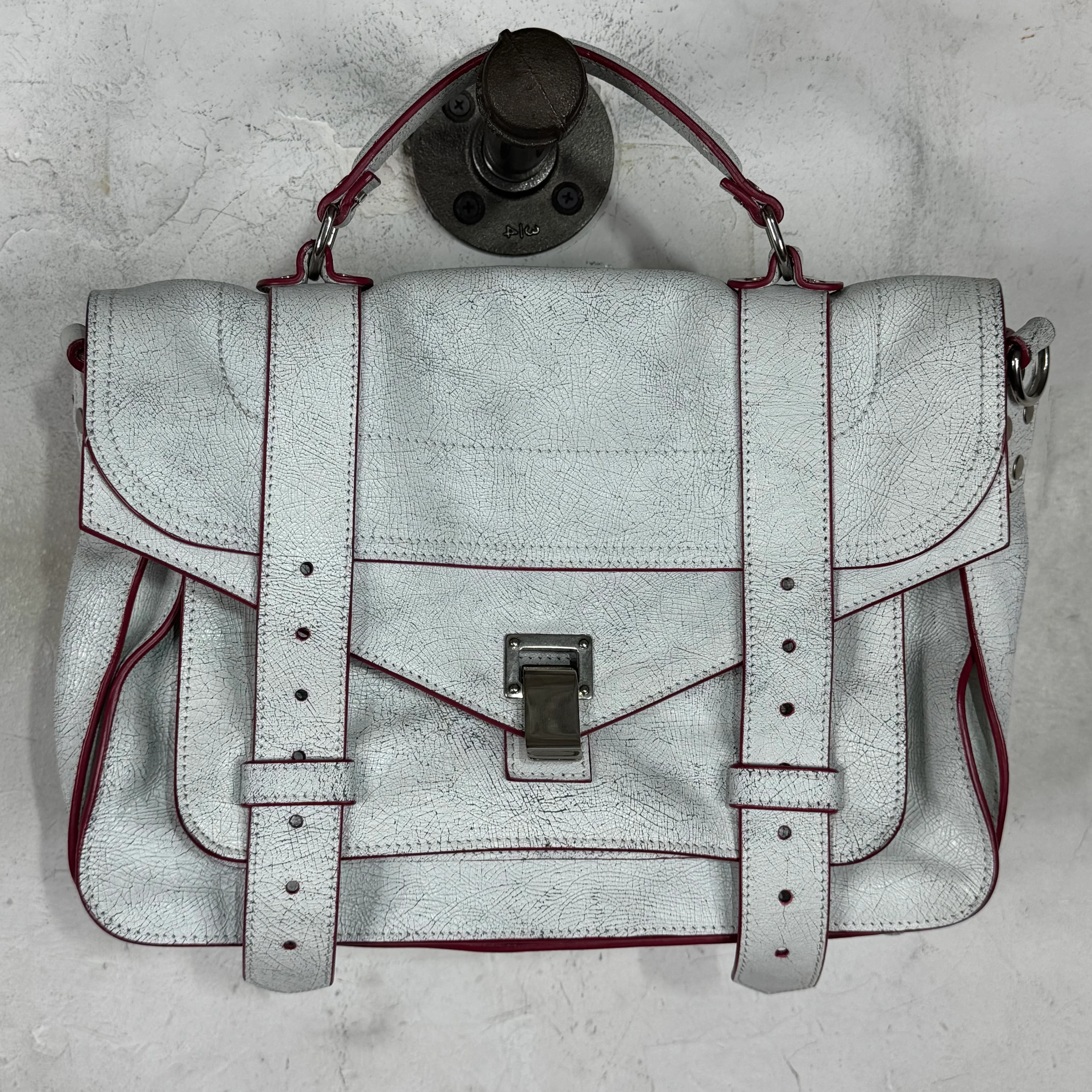 Proenza Schouler Cracked Leather Bag