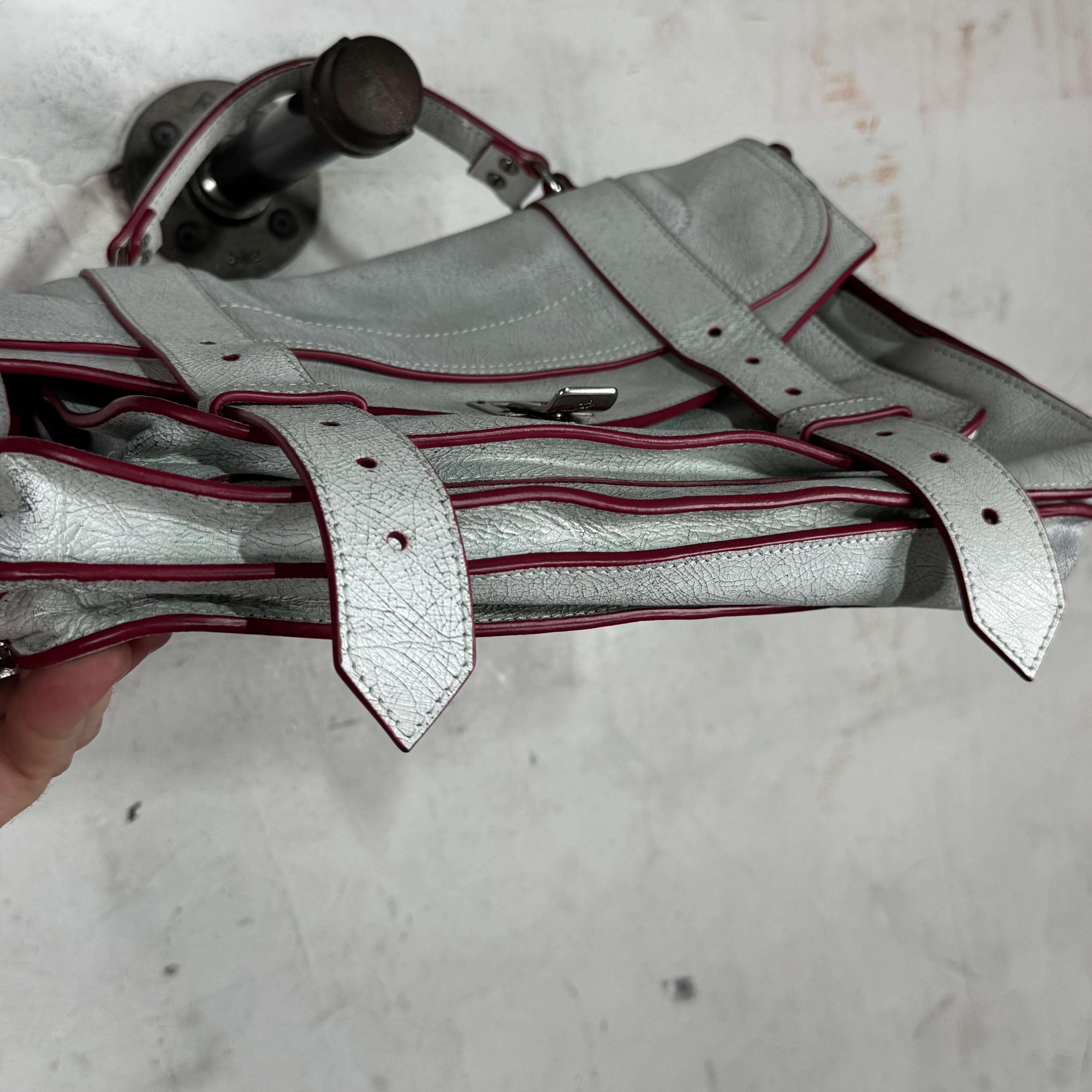 Proenza Schouler Cracked Leather Bag - Image 5