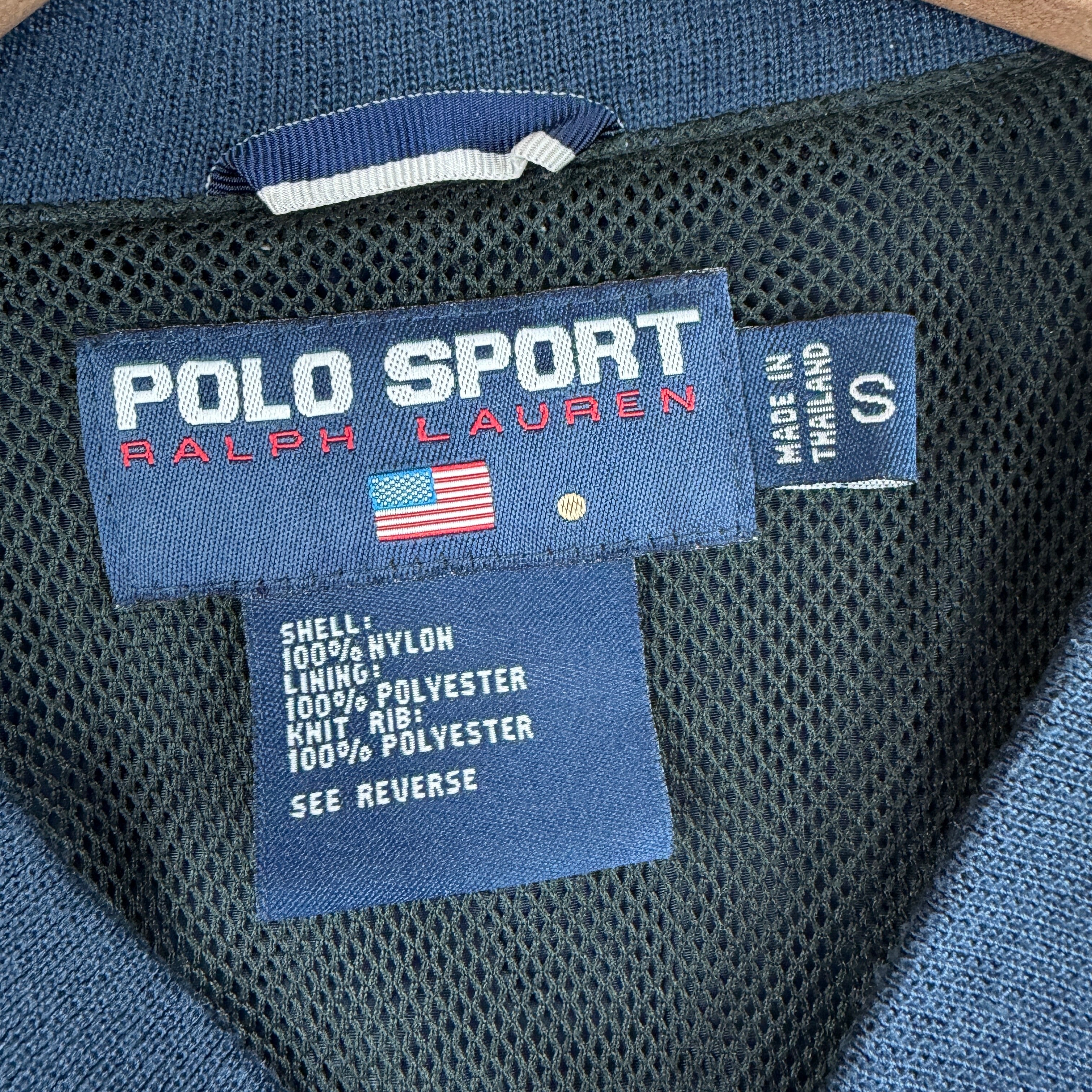 Ralph Lauren Polo Sport Vintage Nylon Pullover Jacket - Image 3