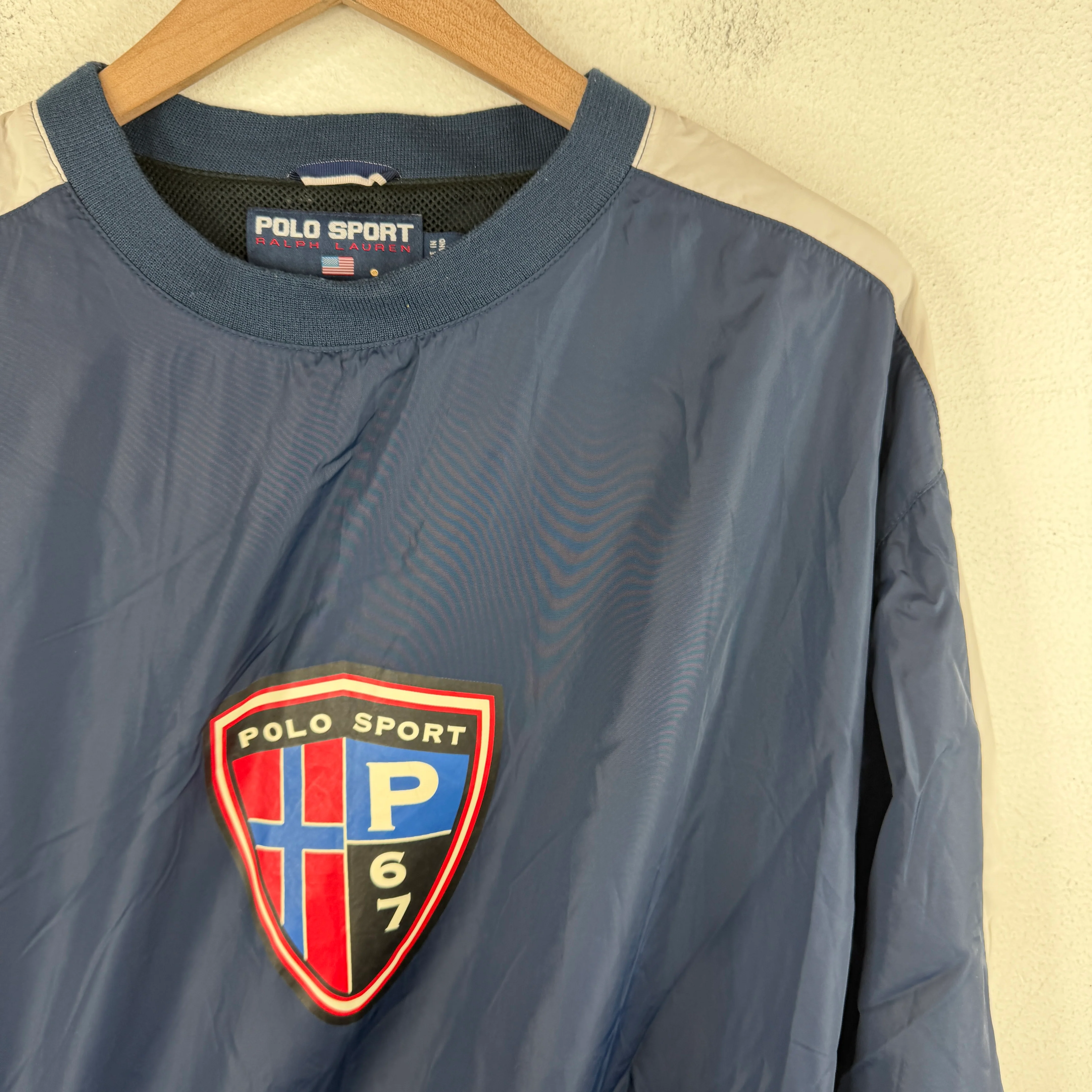 Ralph Lauren Polo Sport Vintage Nylon Pullover Jacket - Image 4
