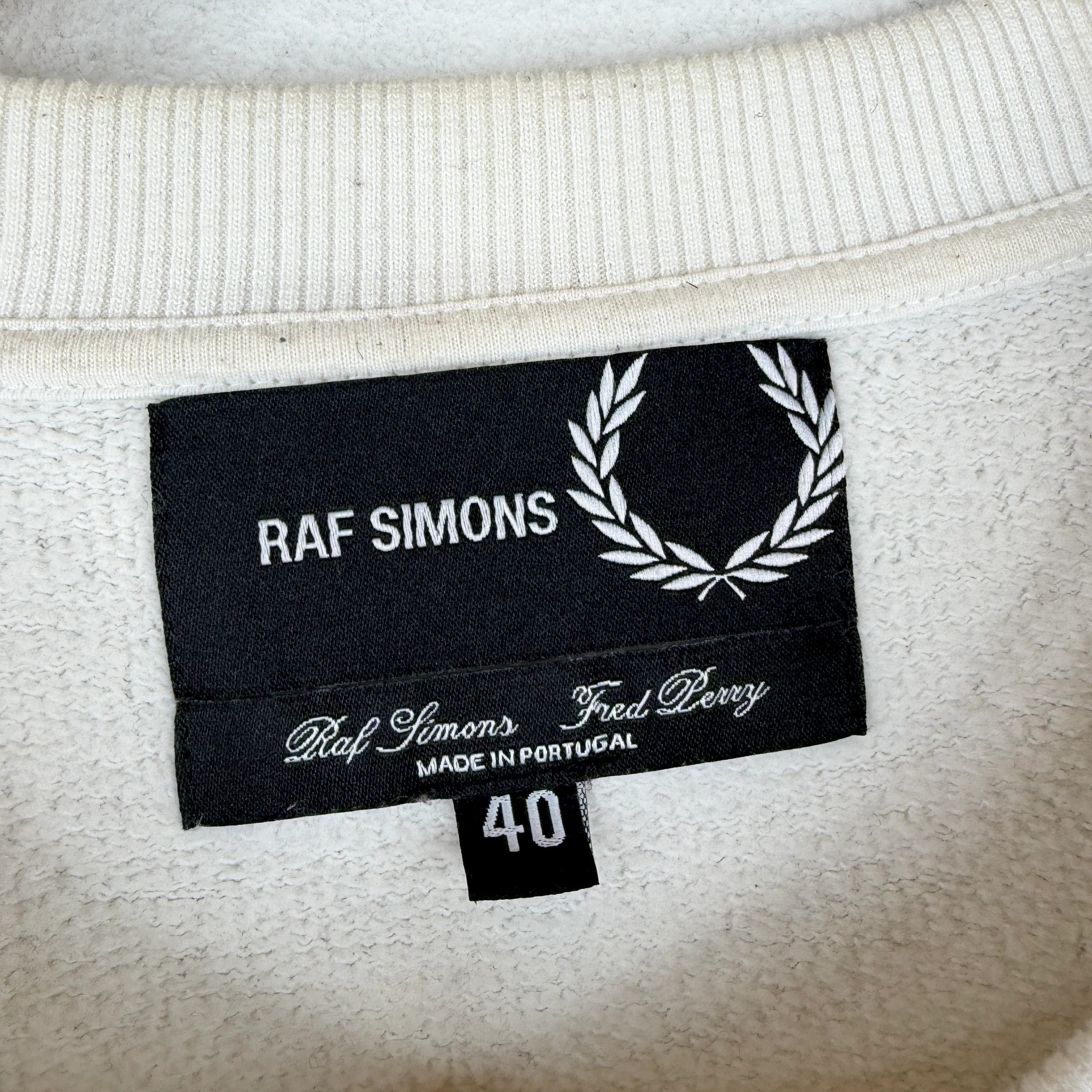 Raf Simons Fred Perry Color Blocked Crewneck - Image 3