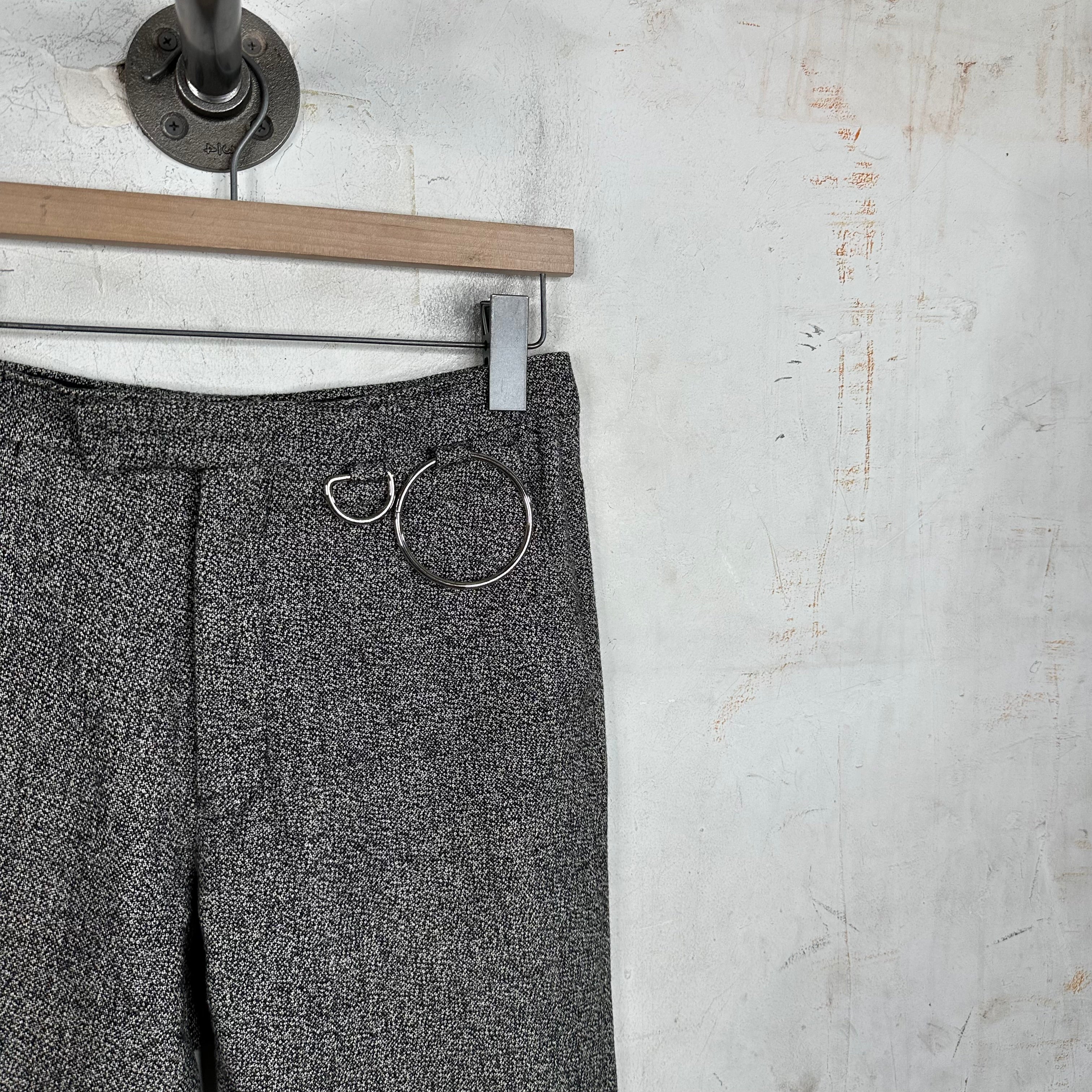 Raf Simons Heather Gray Suit Pants - Image 5