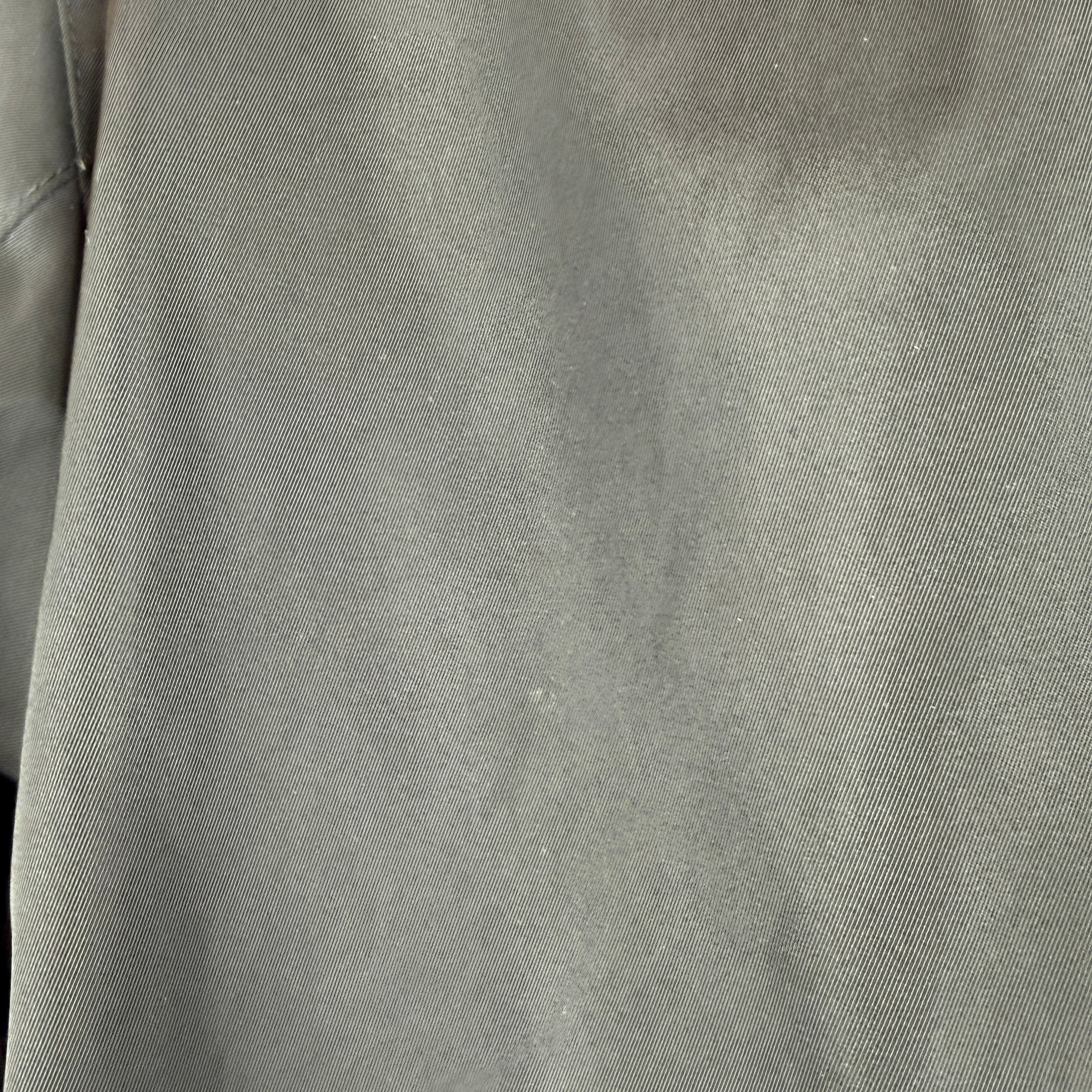 Raf Simons Black Nylon Collar Strap Trench Coat - Image 15