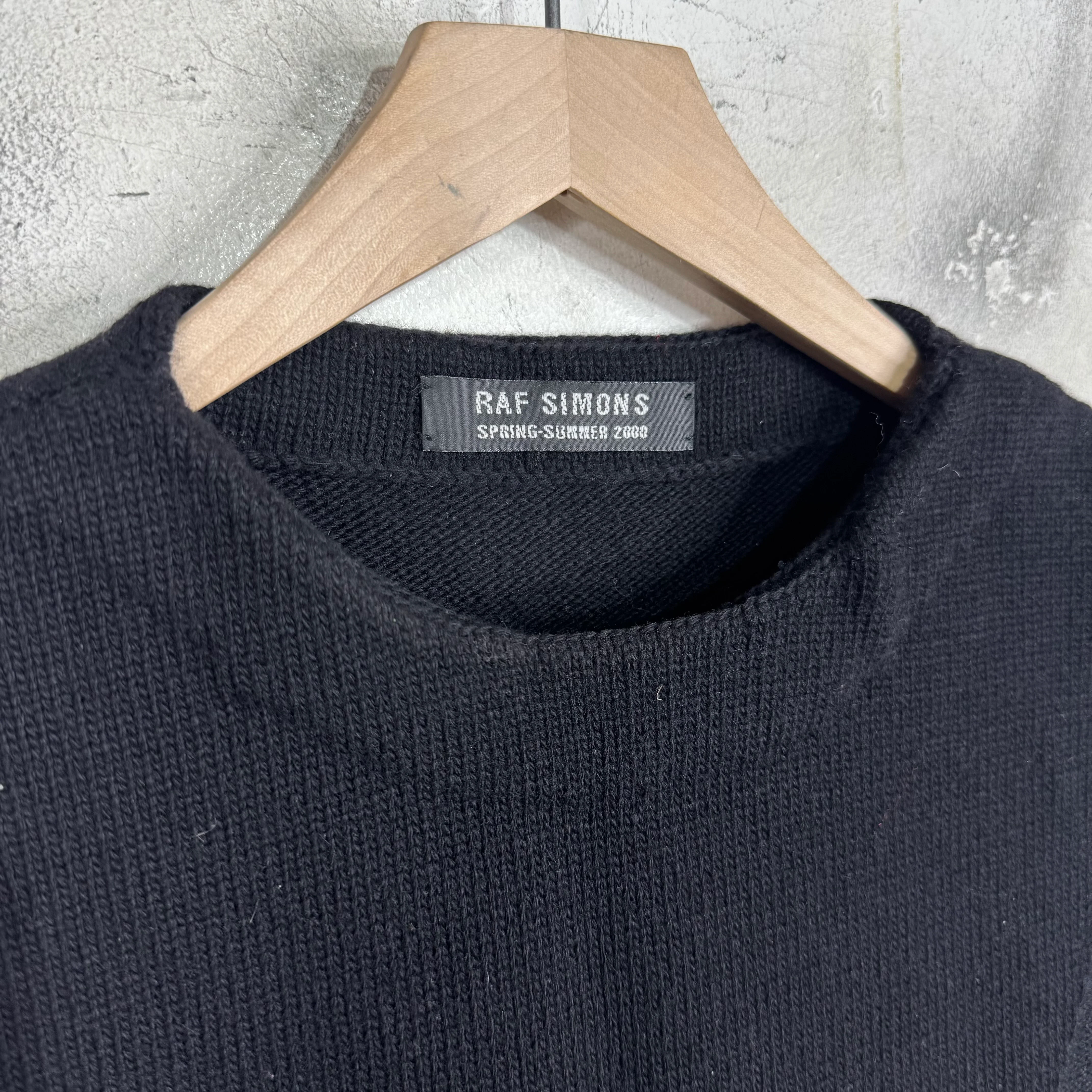 Raf Simons SS2000 Knitted Sweater Vest - Image 3
