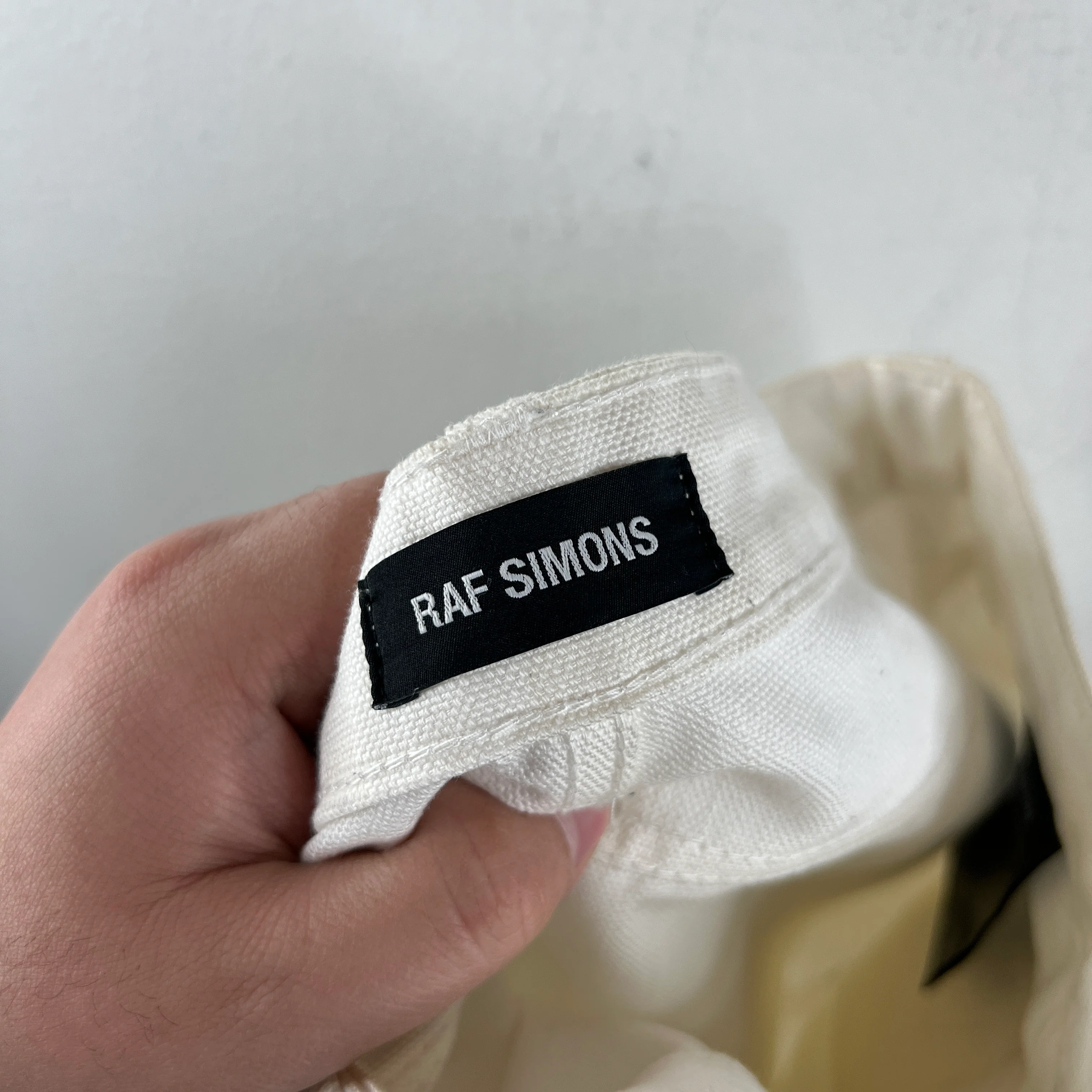 Raf Simons White Transformer Pants - Image 3