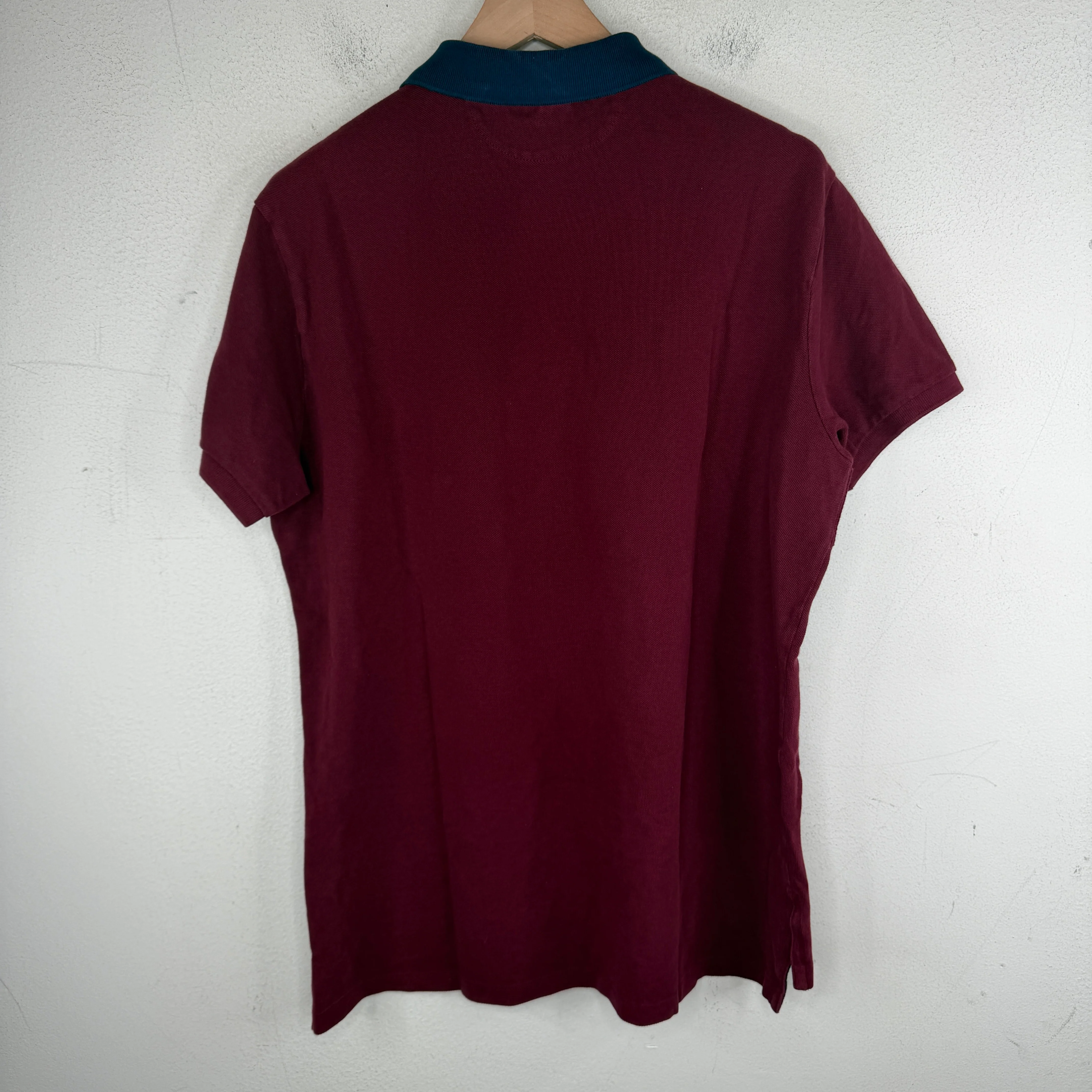 Ralph Lauren Burgundy/Navy Jockey Polo - Image 2