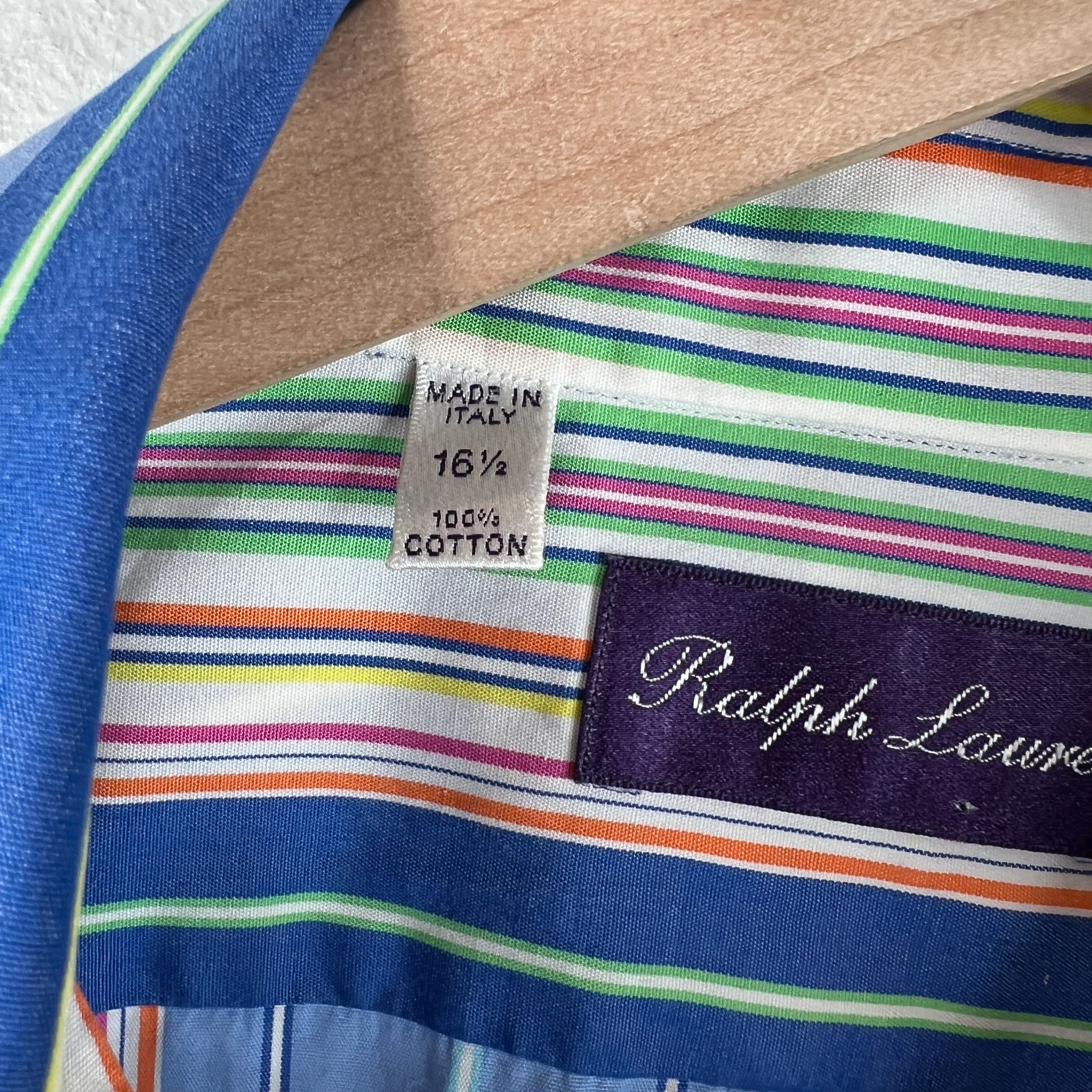 Purple Label Ralph Lauren Multicolor Button Up Shirt - Image 3
