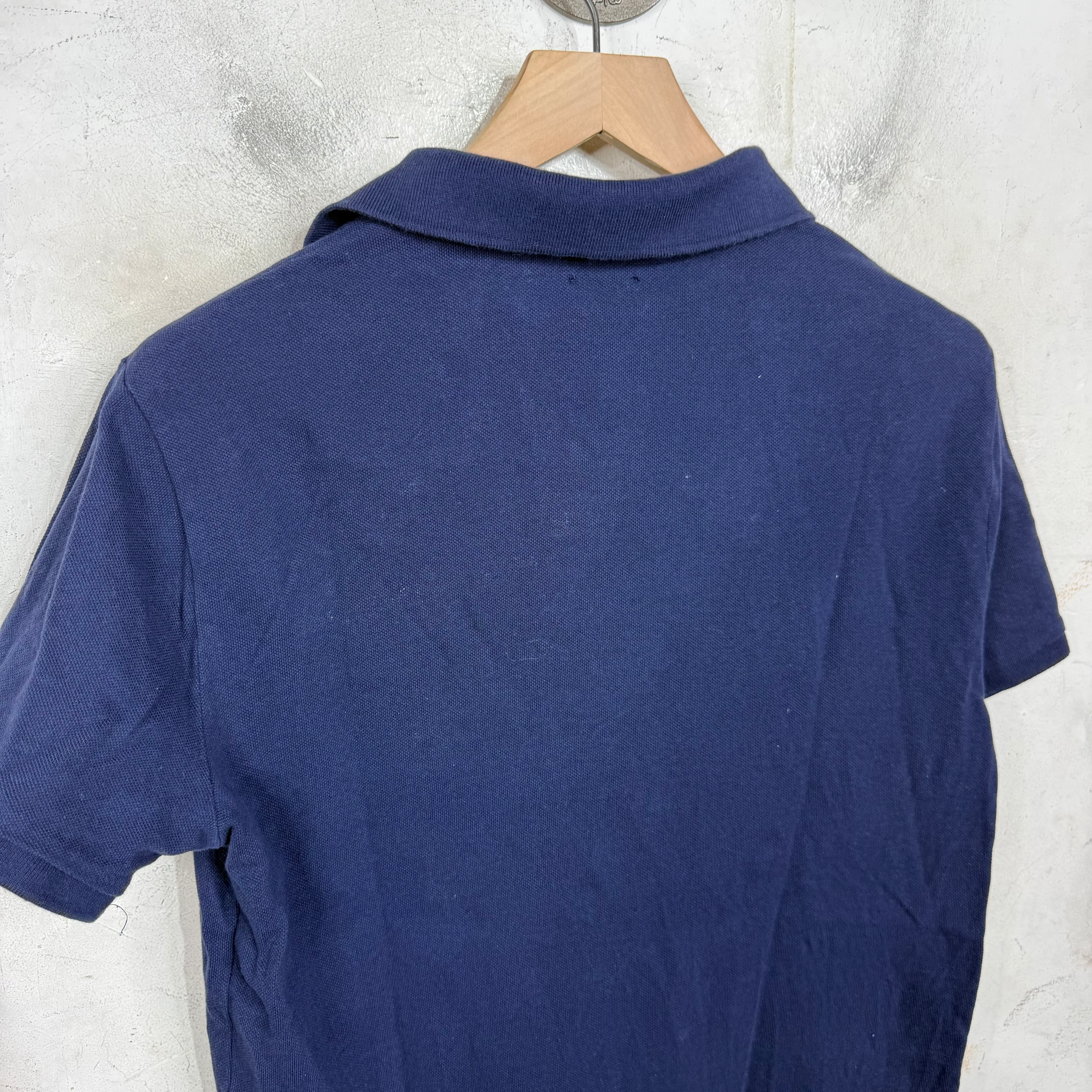 Ralph Lauren Navy Yellow Striped Big Horse Polo - Image 6