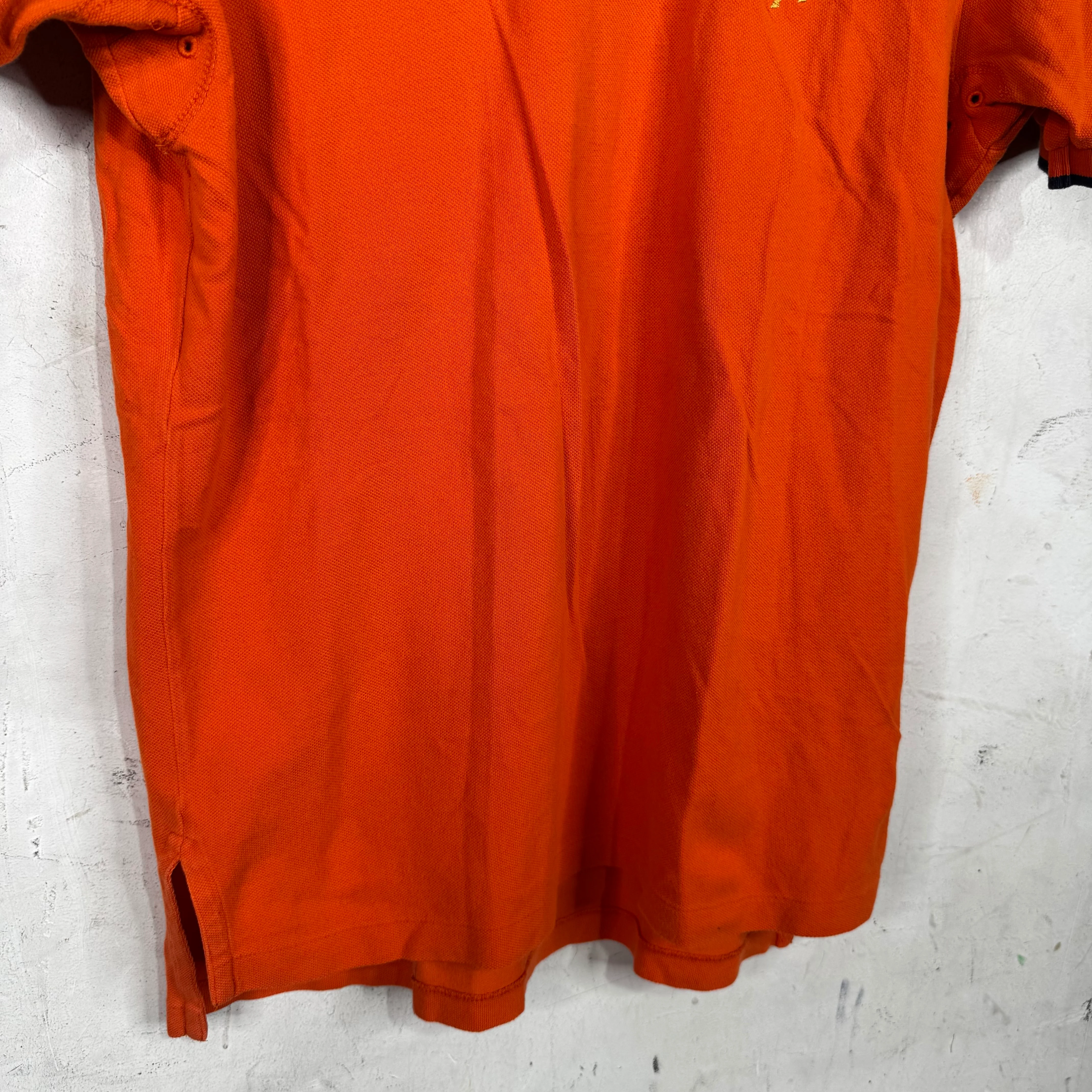 Ralph Lauren Orange Big Pony Crested Polo - Image 6