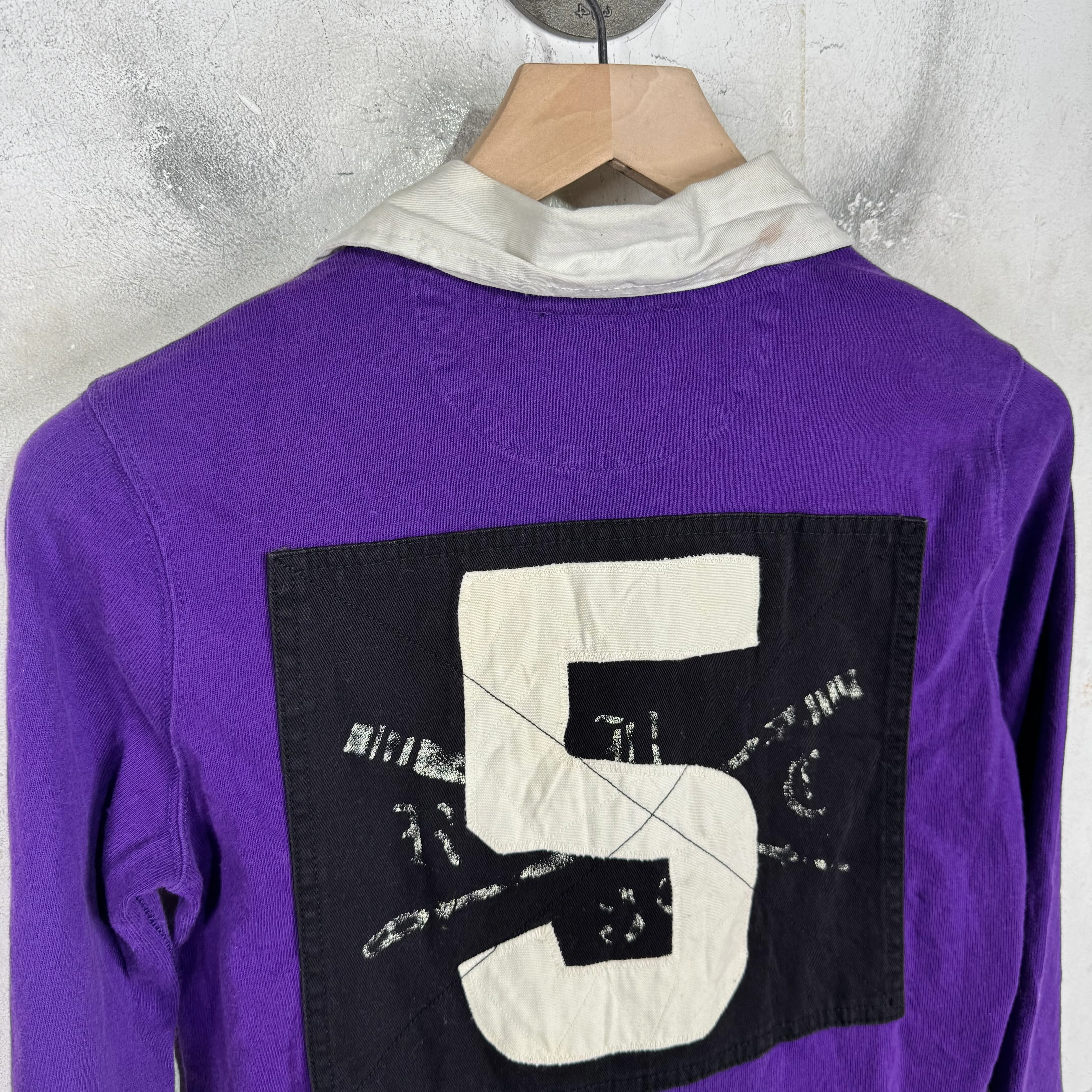 Ralph Lauren Rugby Purple Rowing L/S Polo - Image 7