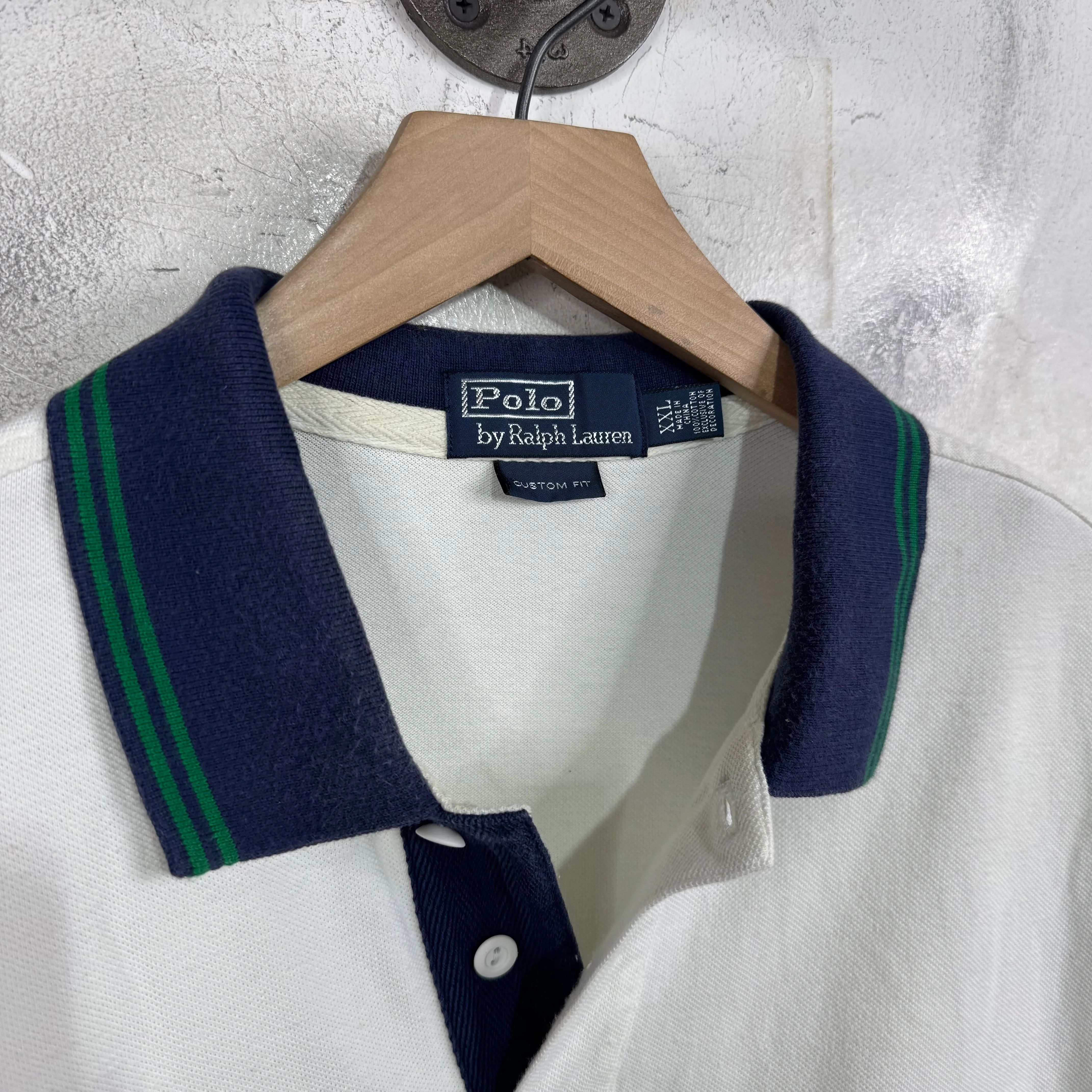 Ralph Lauren White Flag Patched 5 Polo - Image 3