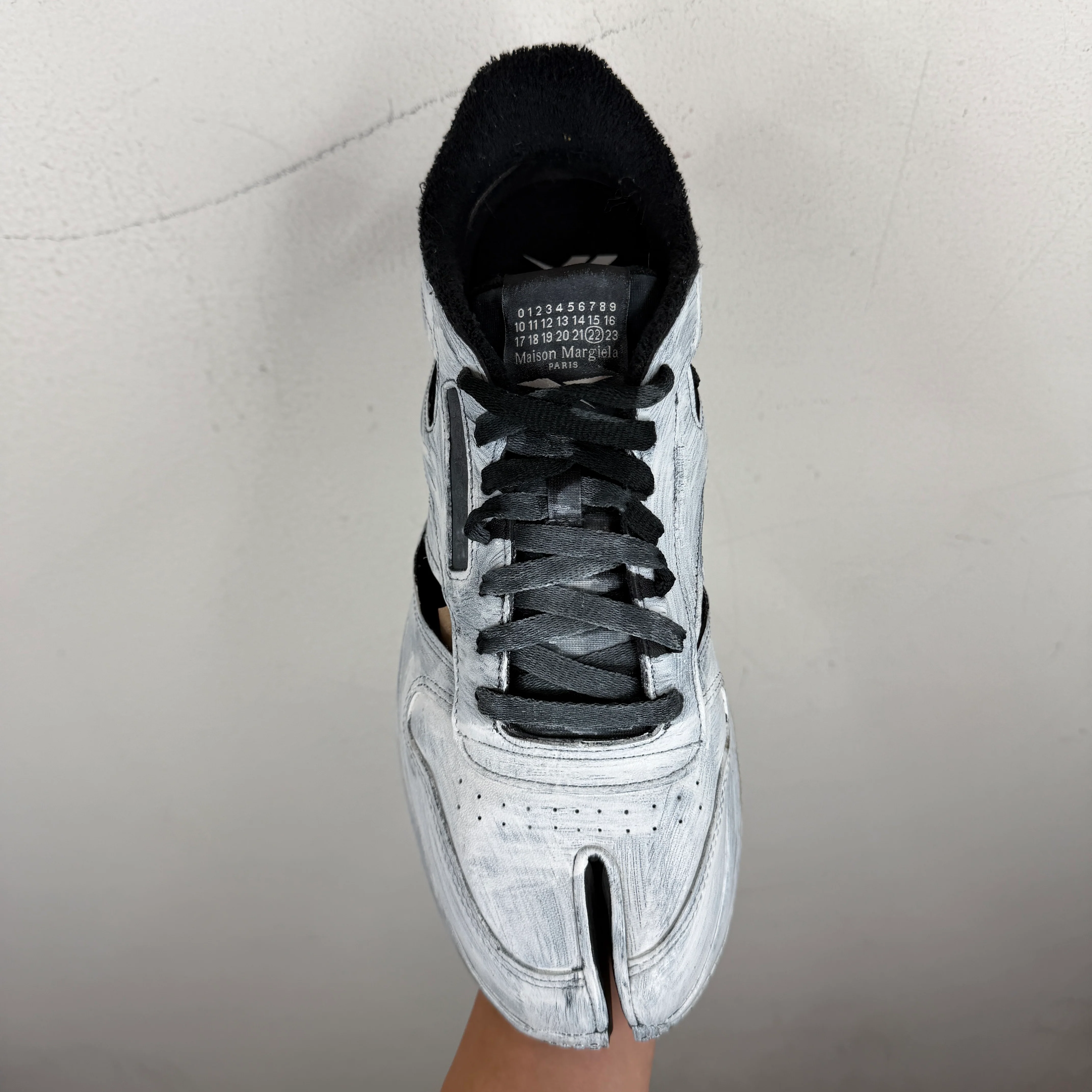 Reebok Margiela Painted Tabi Sneakers - Image 5