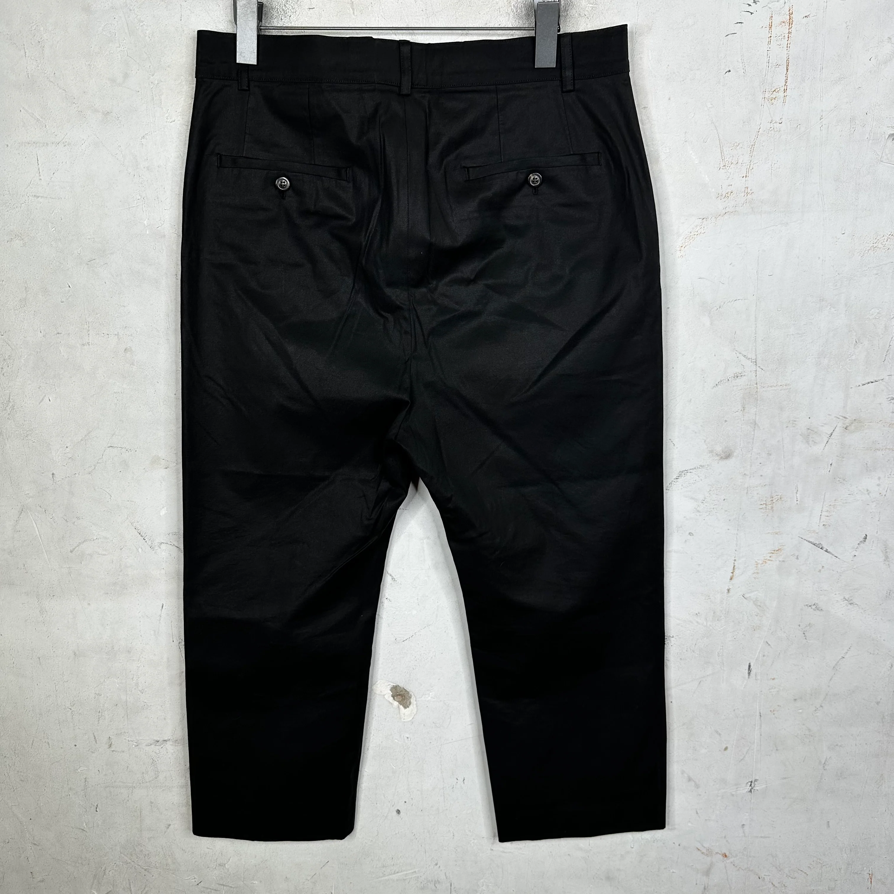 Rick Owens Black 3/4 Pants - Image 2