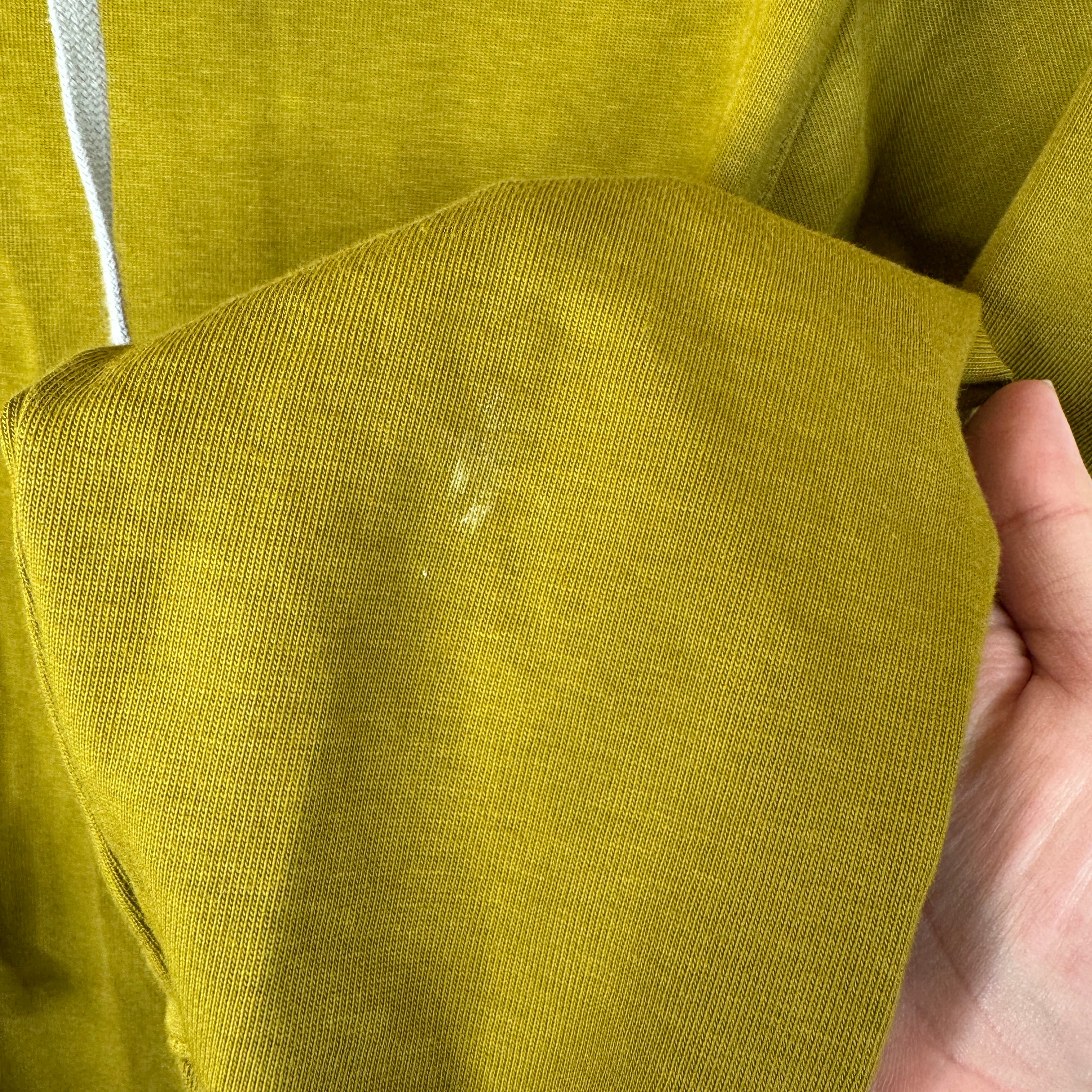Rick Owens Fogachine Yellow Hoodie - Image 5