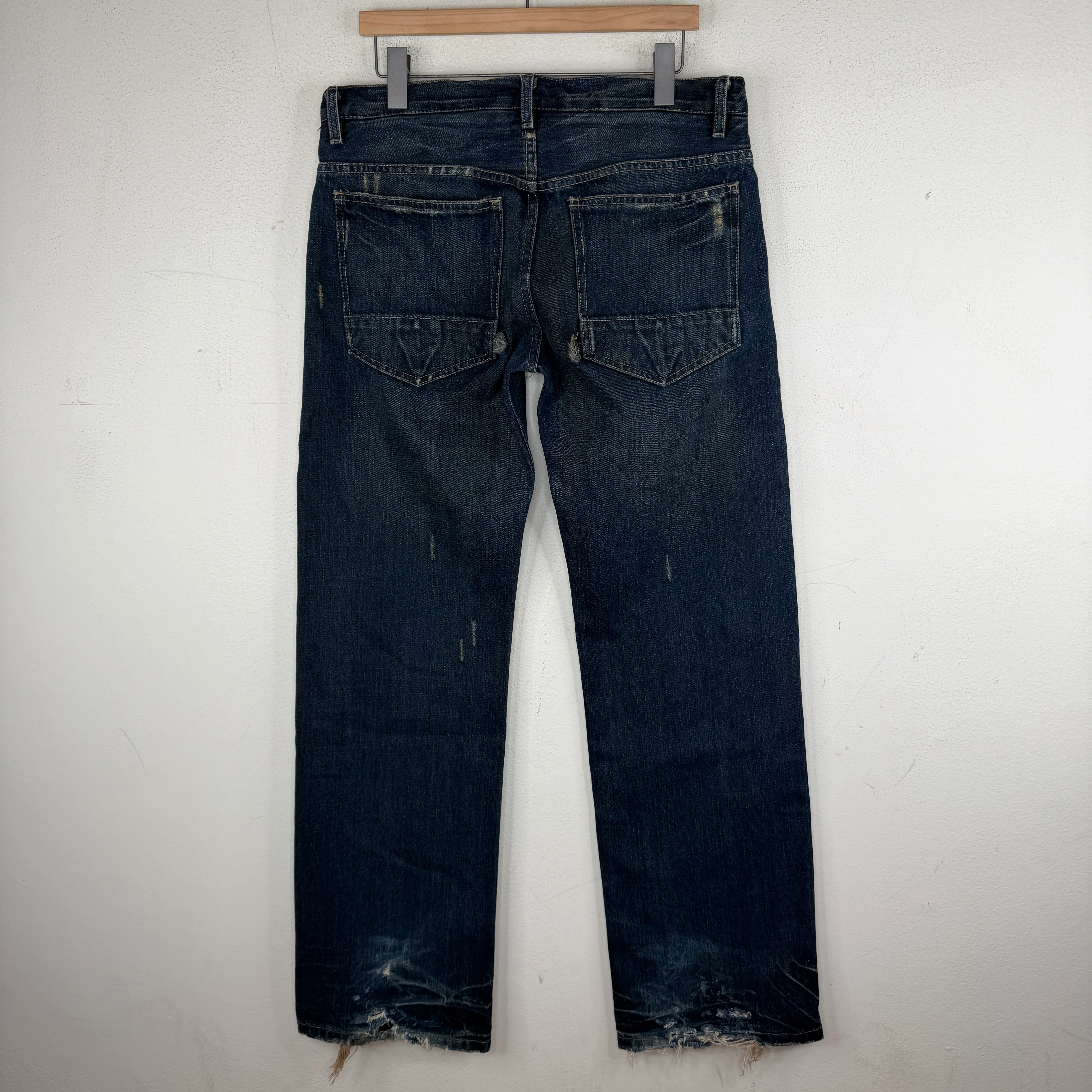 Rick Owens Selvedge Bootcut Slab Denim Jeans - Image 2