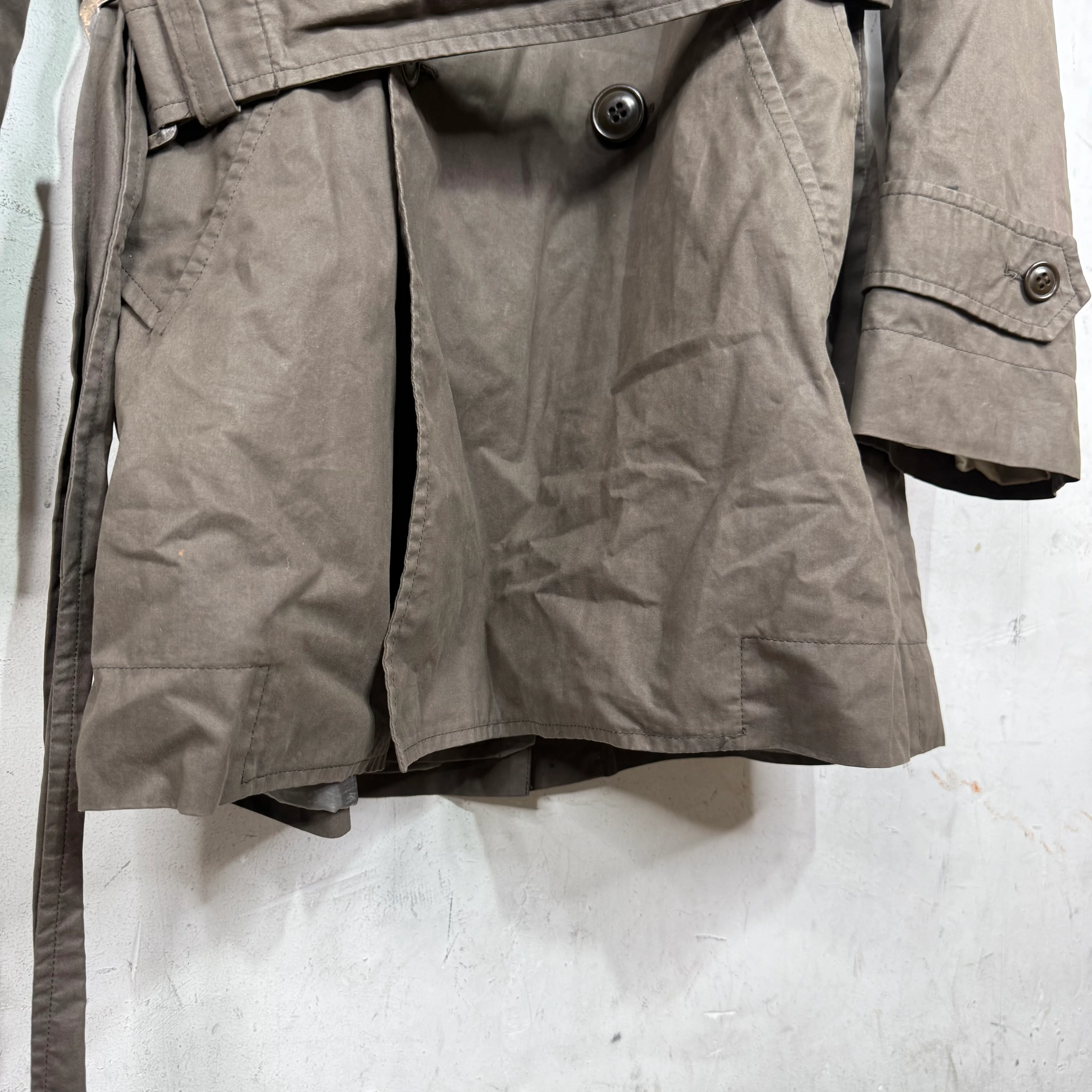 Rick Owens Hooded Mid-Length Fishtail Parka - Image 7