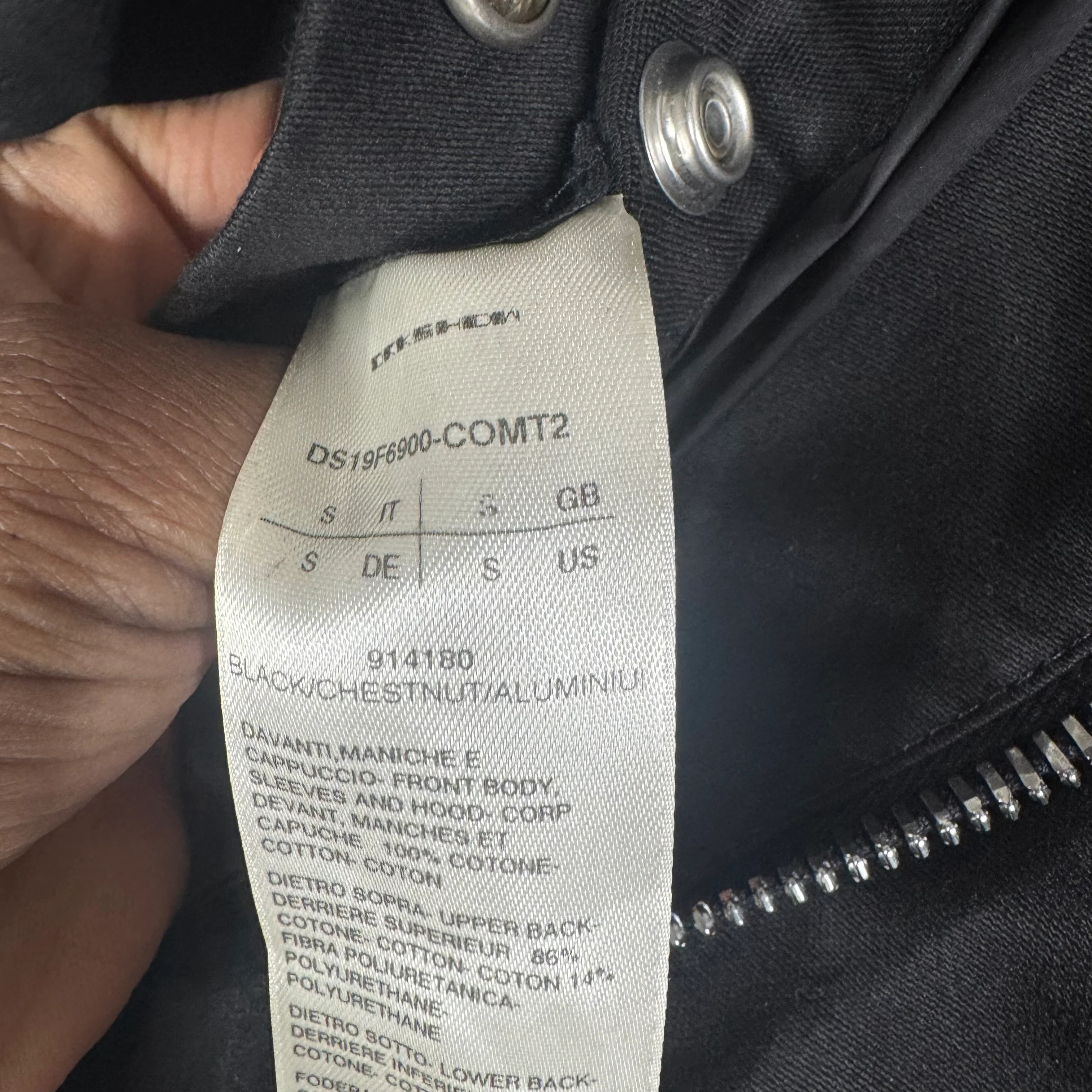 Rick Owens Leather Coated Fishtail Parka - Image 3