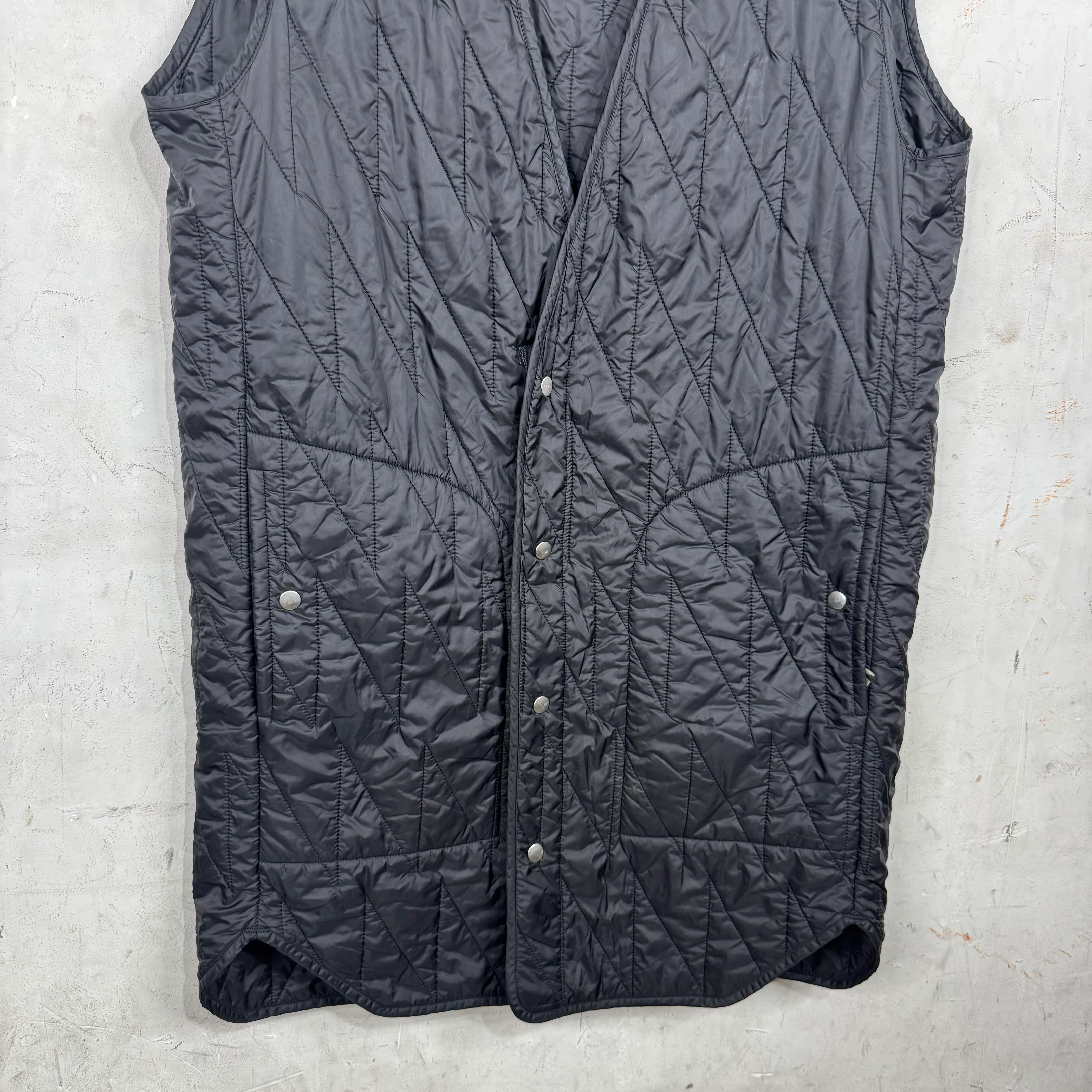 Rick Owens Quilted Snap Vest - Image 6