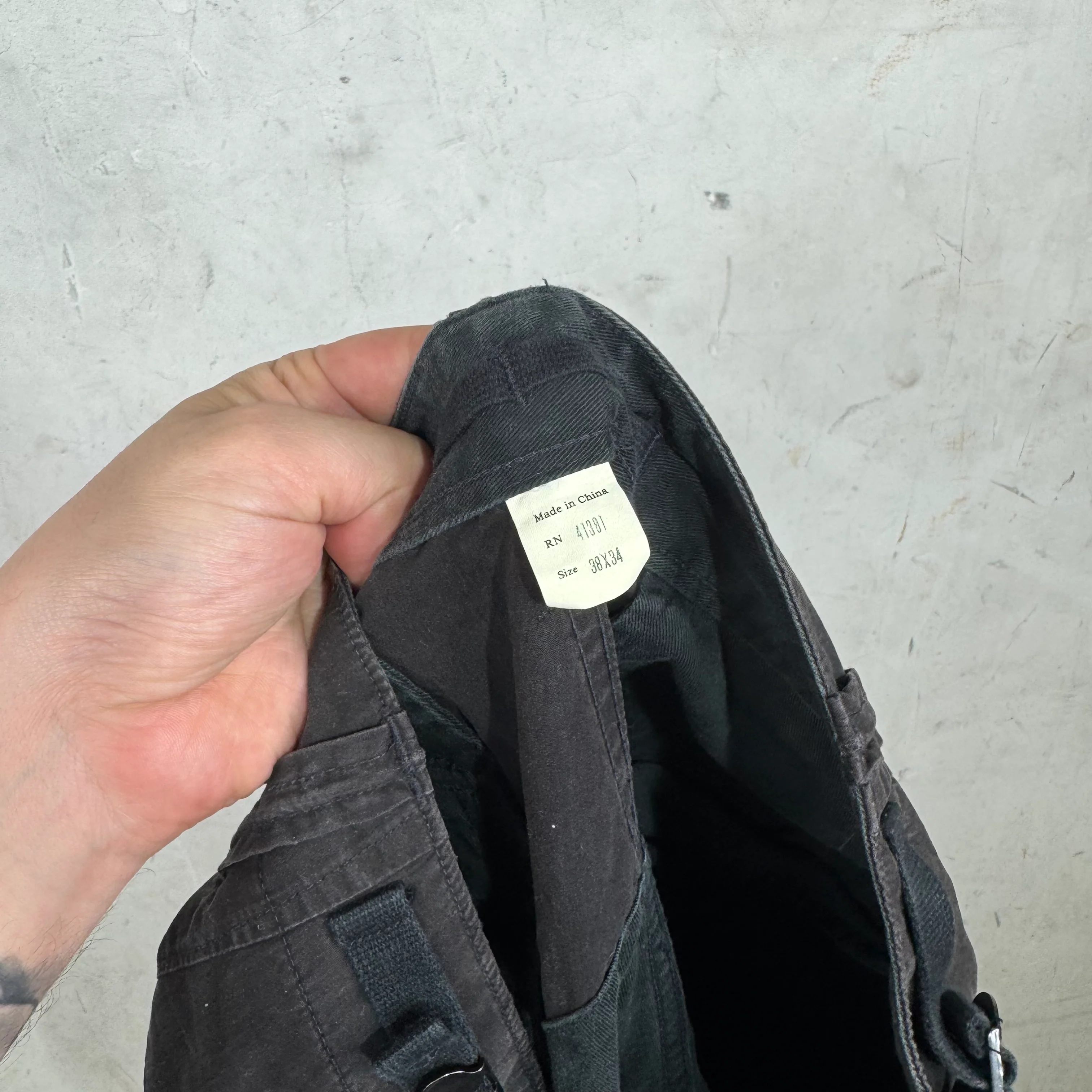 RRL Black Zippered Cargos - Image 3