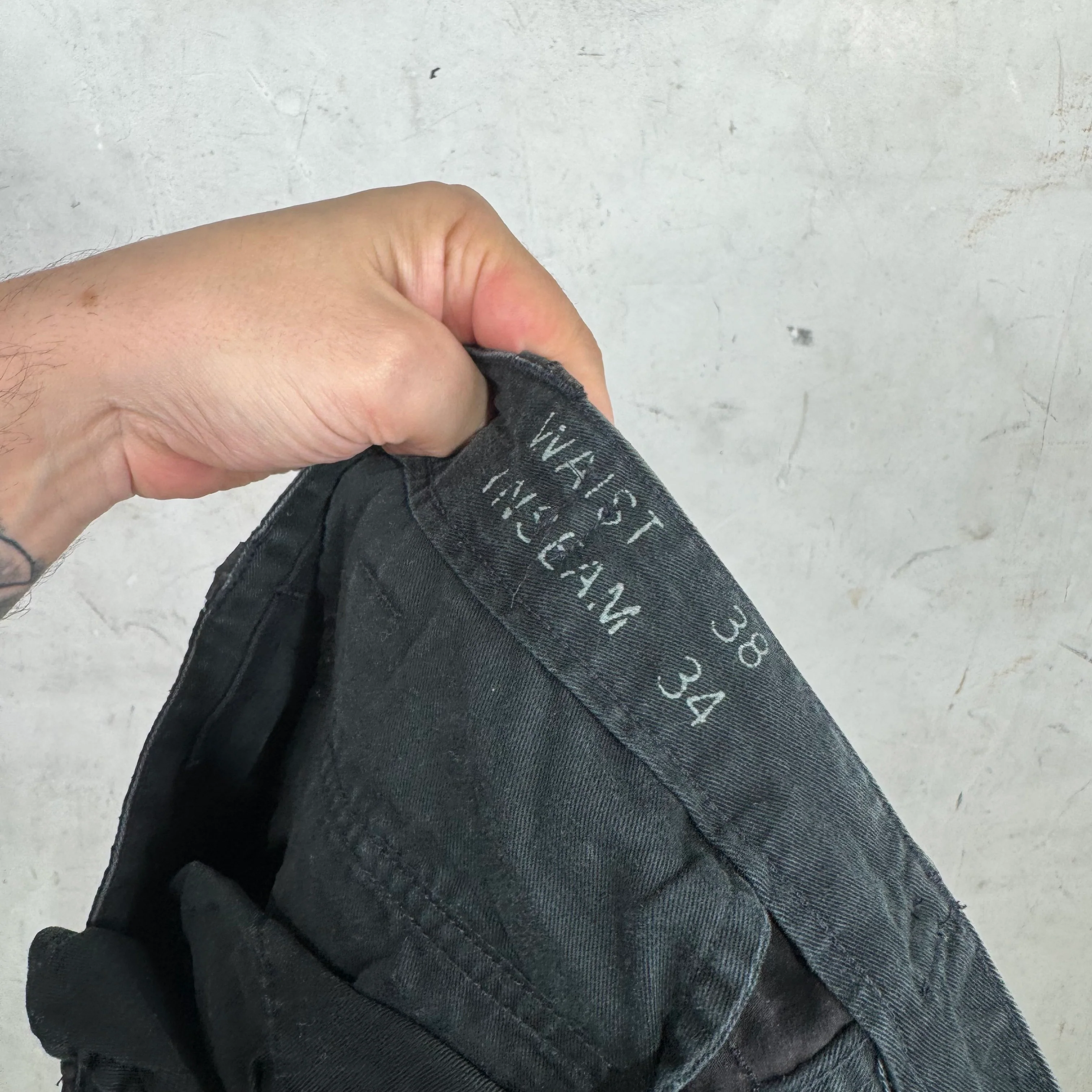 RRL Black Zippered Cargos - Image 5