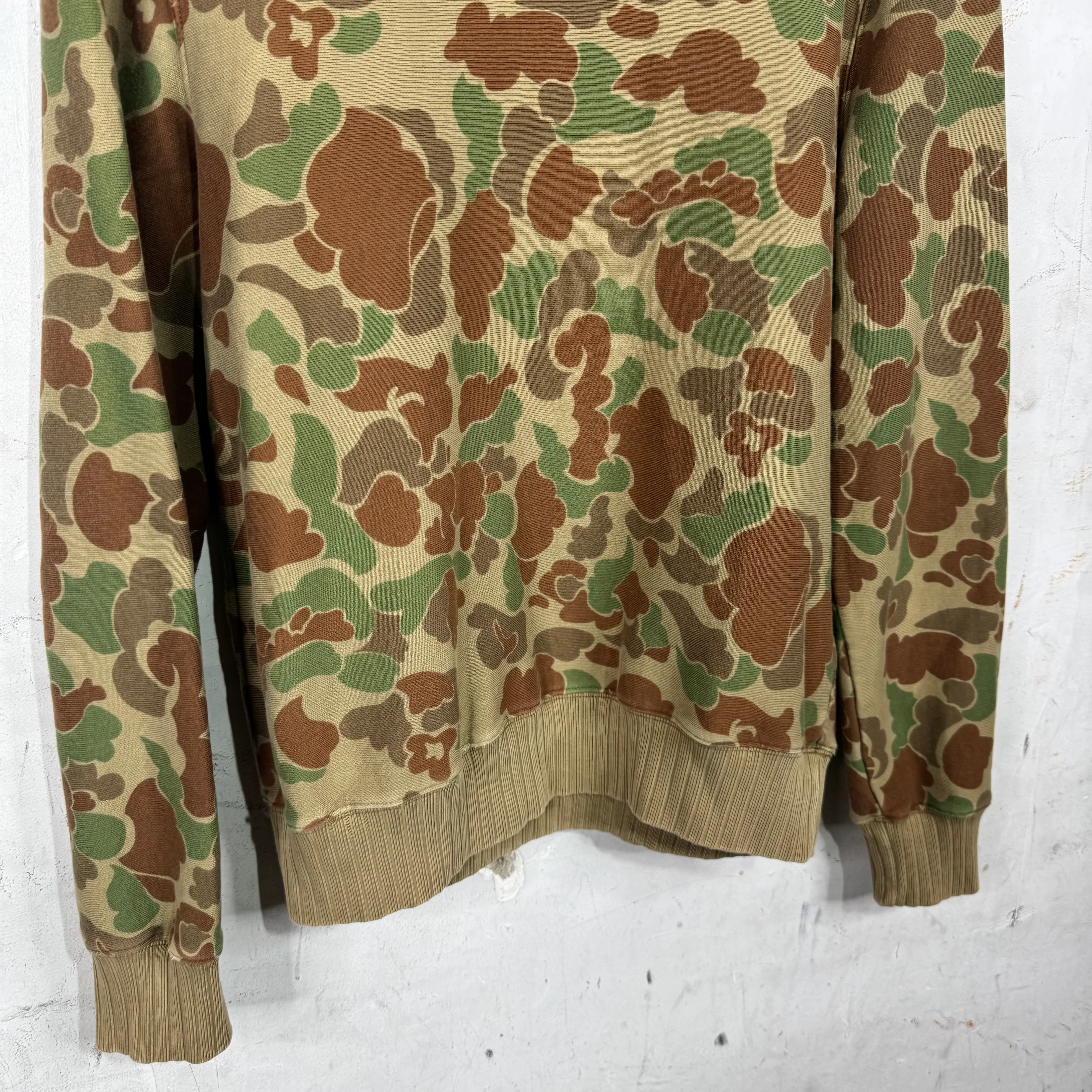 RRL Duck Camo Crewneck Sweatshirt - Image 6
