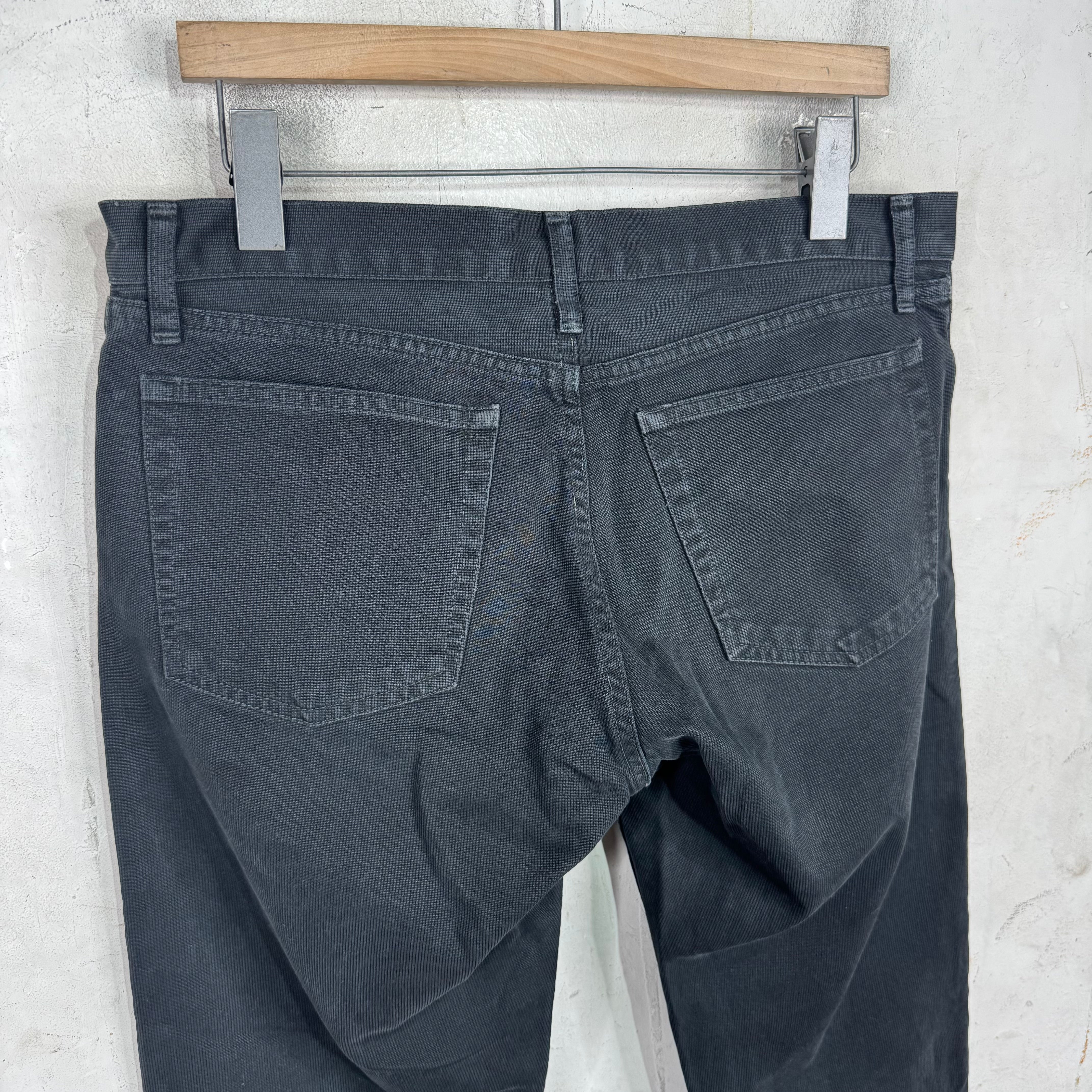 RRL Faded Black Canvas Pants - Image 9