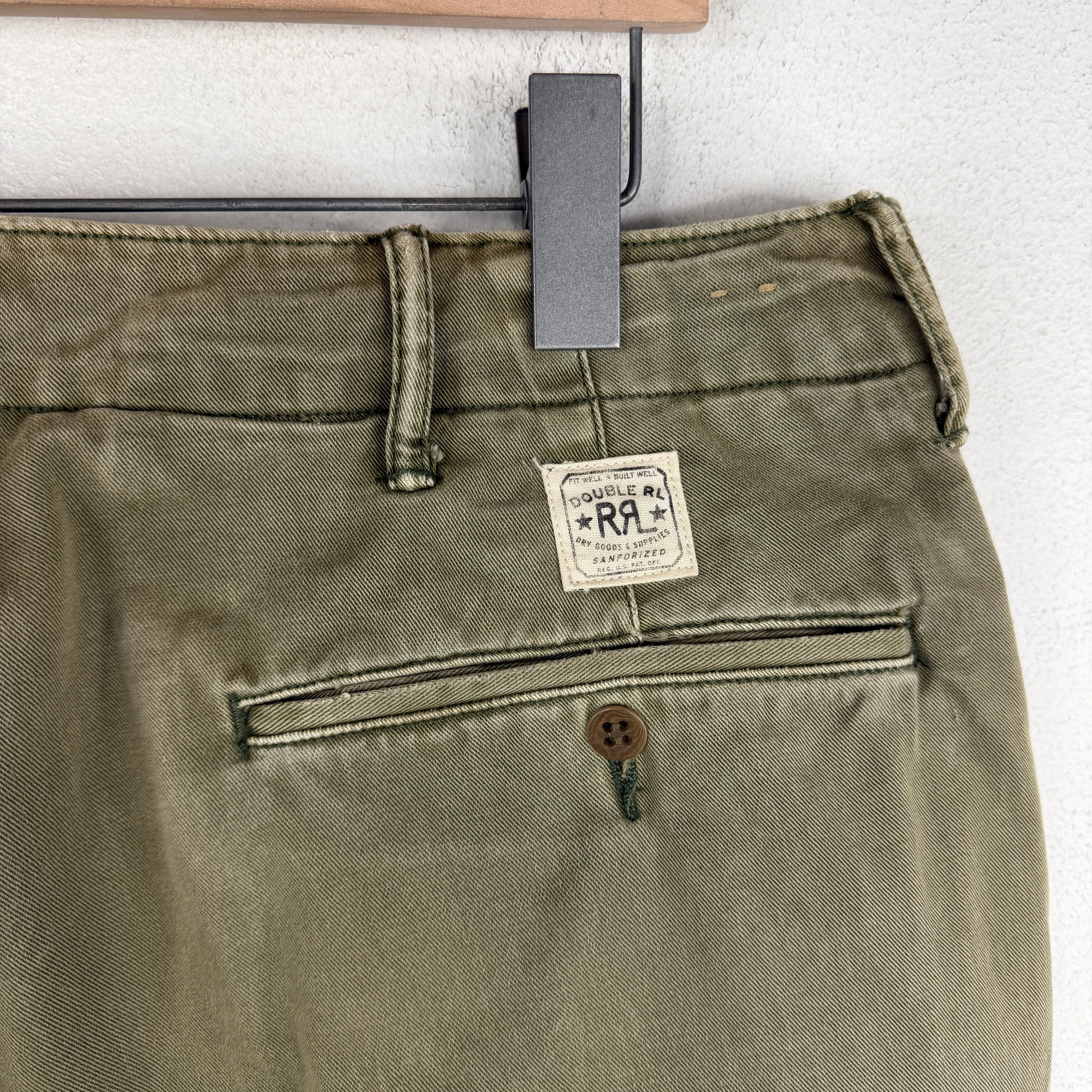 RRL Green Sanforized Trousers - Image 9