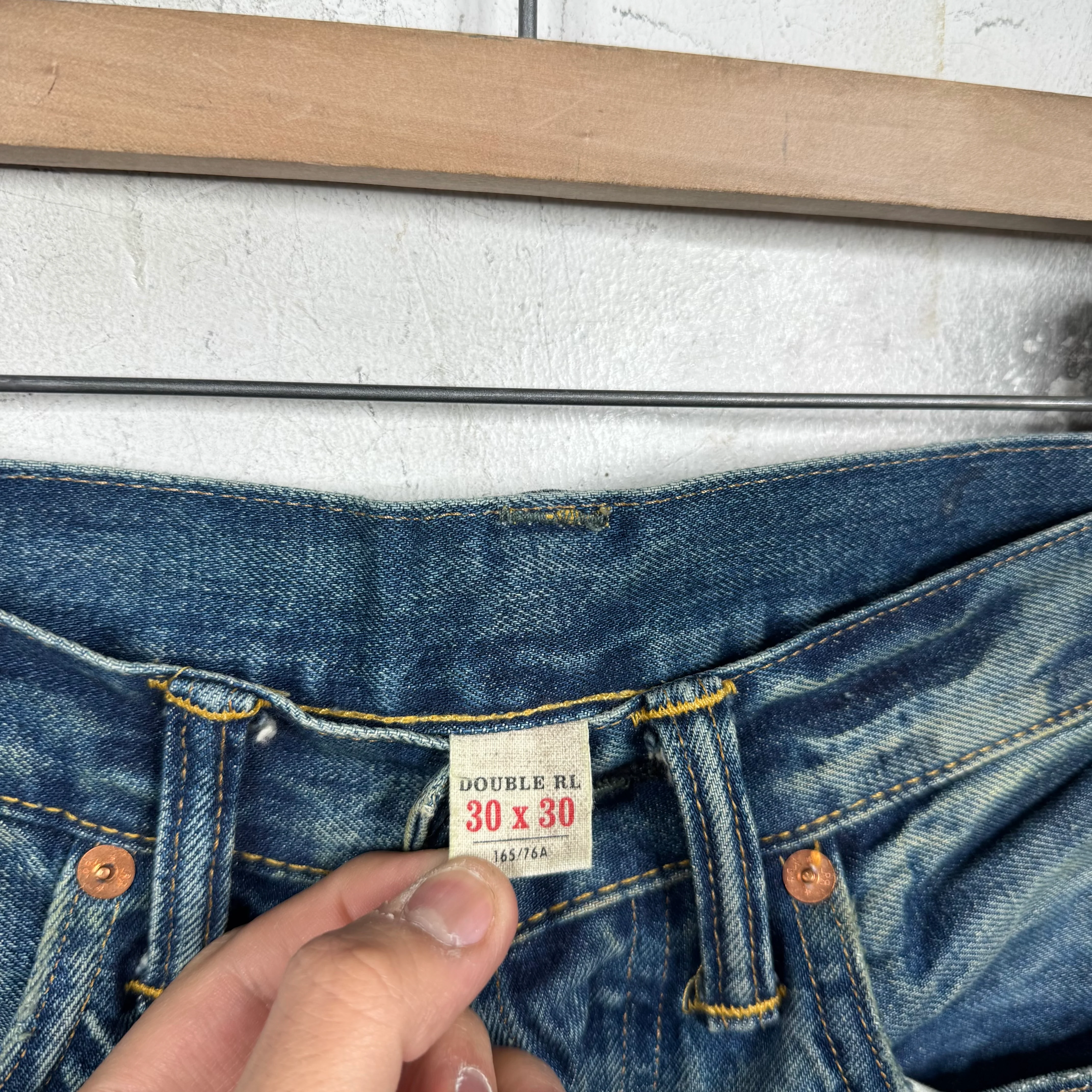 RRL Medium Wash Jeans - Image 5