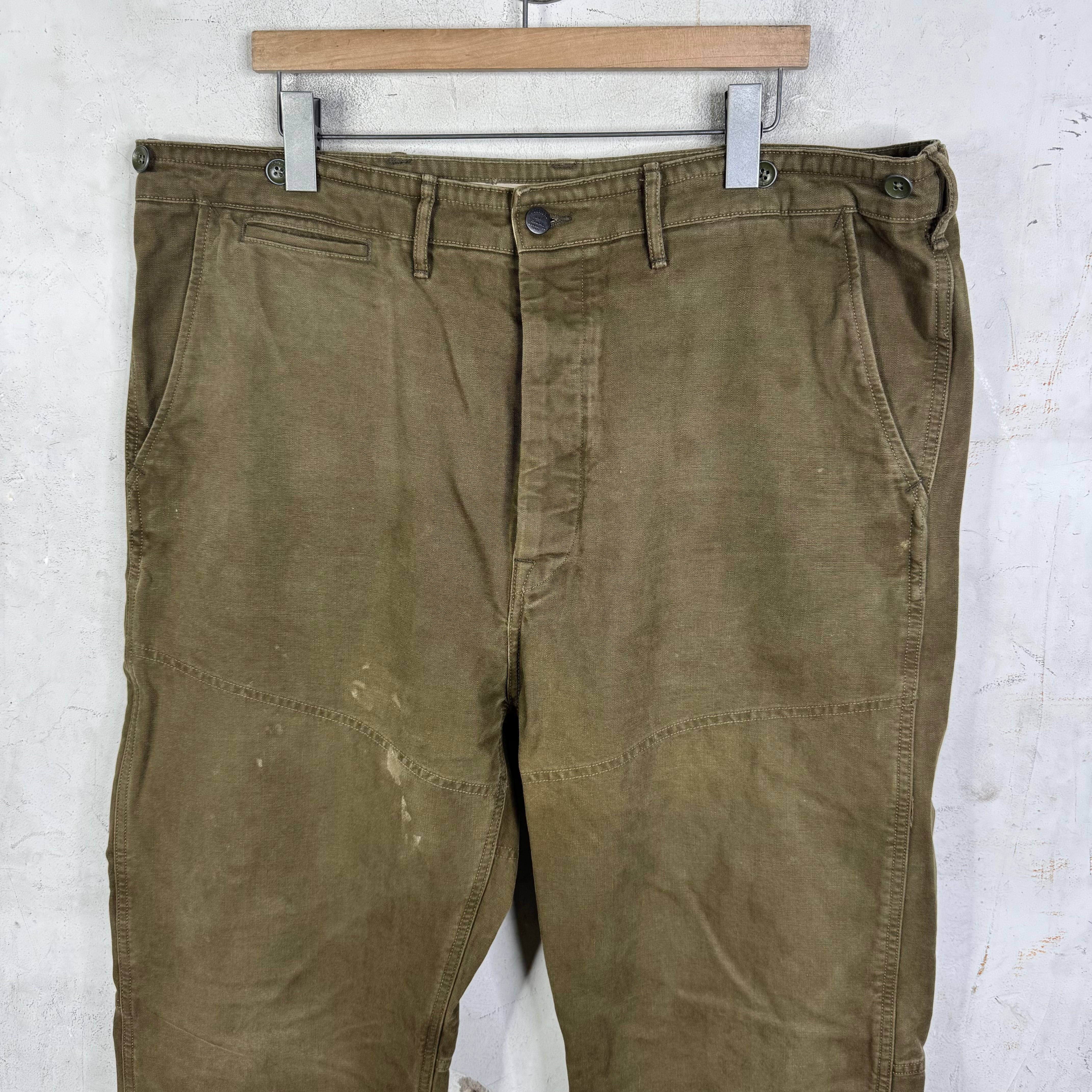 RRL Olive Double Knees - Image 3